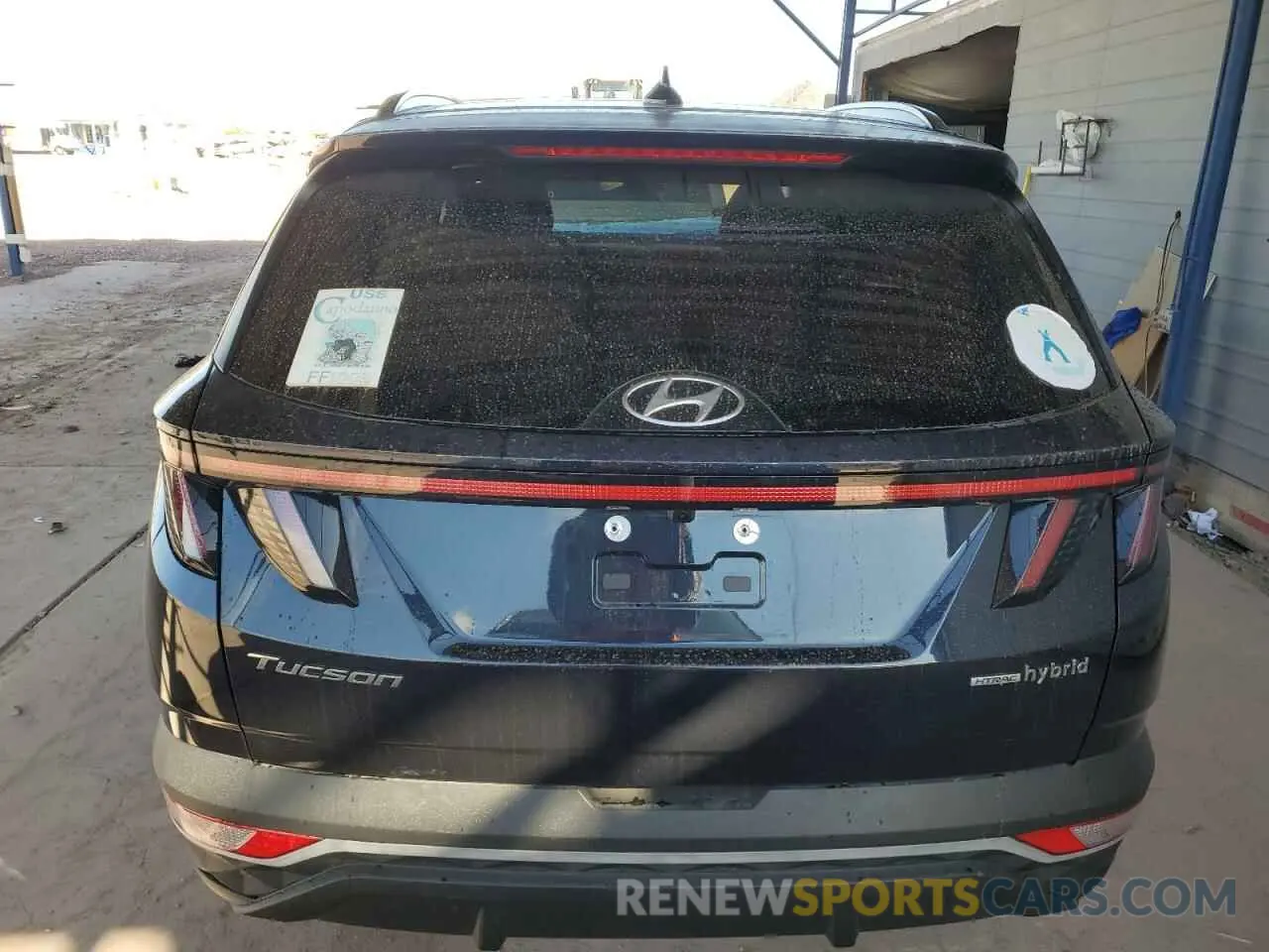6 Photograph of a damaged car KM8JFCA19NU074587 HYUNDAI TUCSON 2022