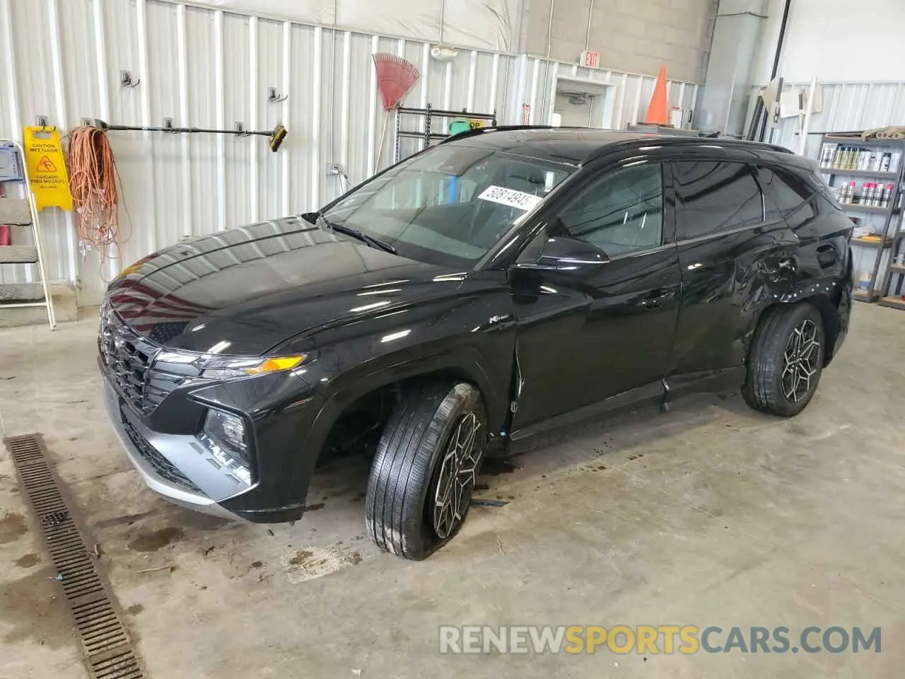 1 Фотография поврежденного автомобиля KM8JFCAE0NU065019 HYUNDAI TUCSON 2022