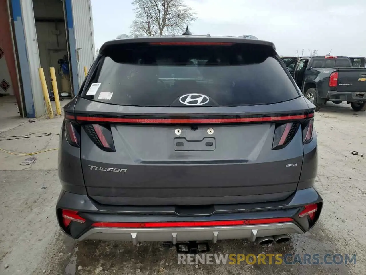 6 Photograph of a damaged car KM8JFCAE0NU150782 HYUNDAI TUCSON 2022