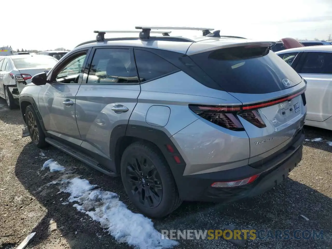 2 Photograph of a damaged car KM8JFCAE1NU155294 HYUNDAI TUCSON 2022