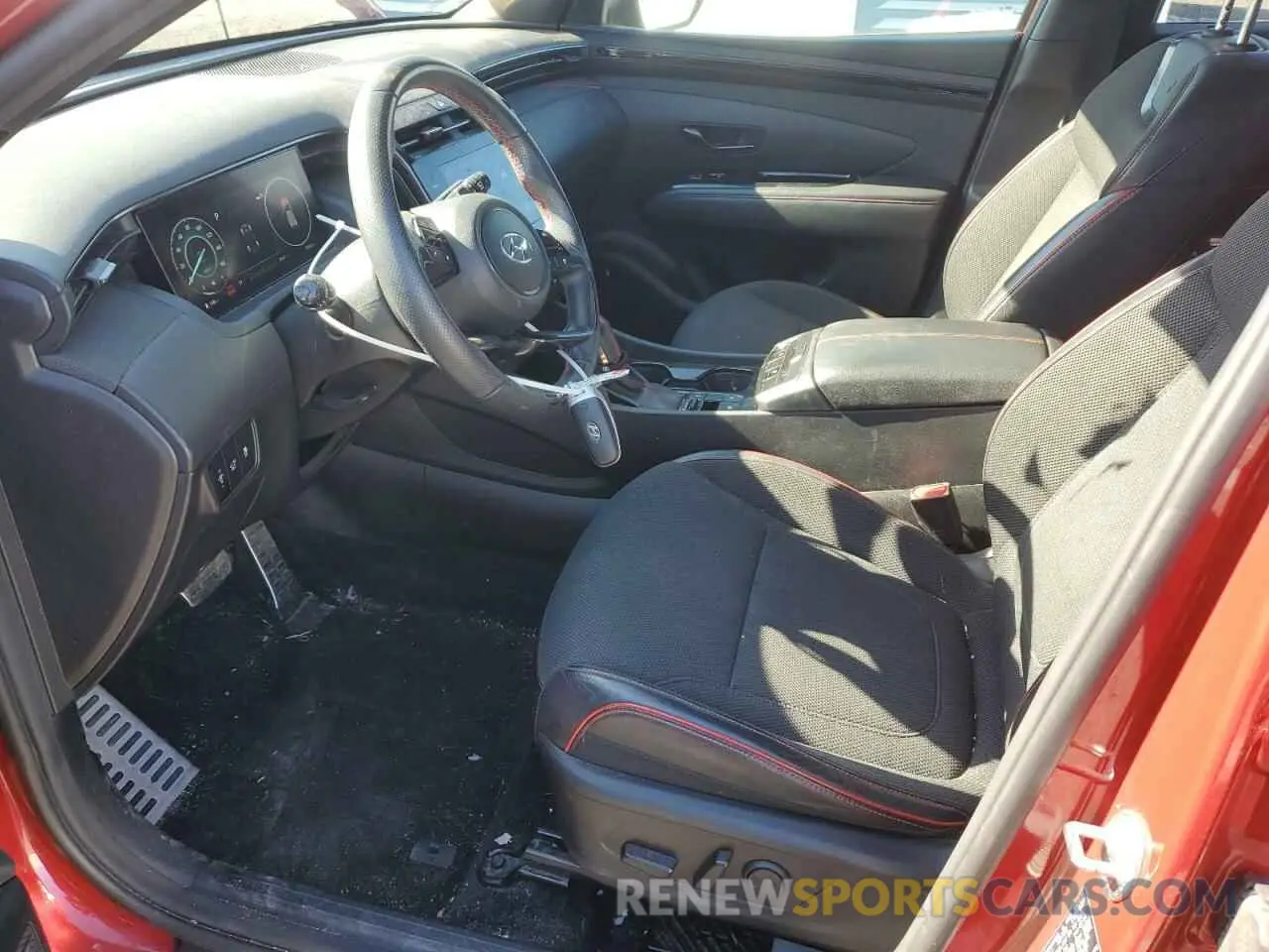 7 Photograph of a damaged car KM8JFCAE5NU100301 HYUNDAI TUCSON 2022