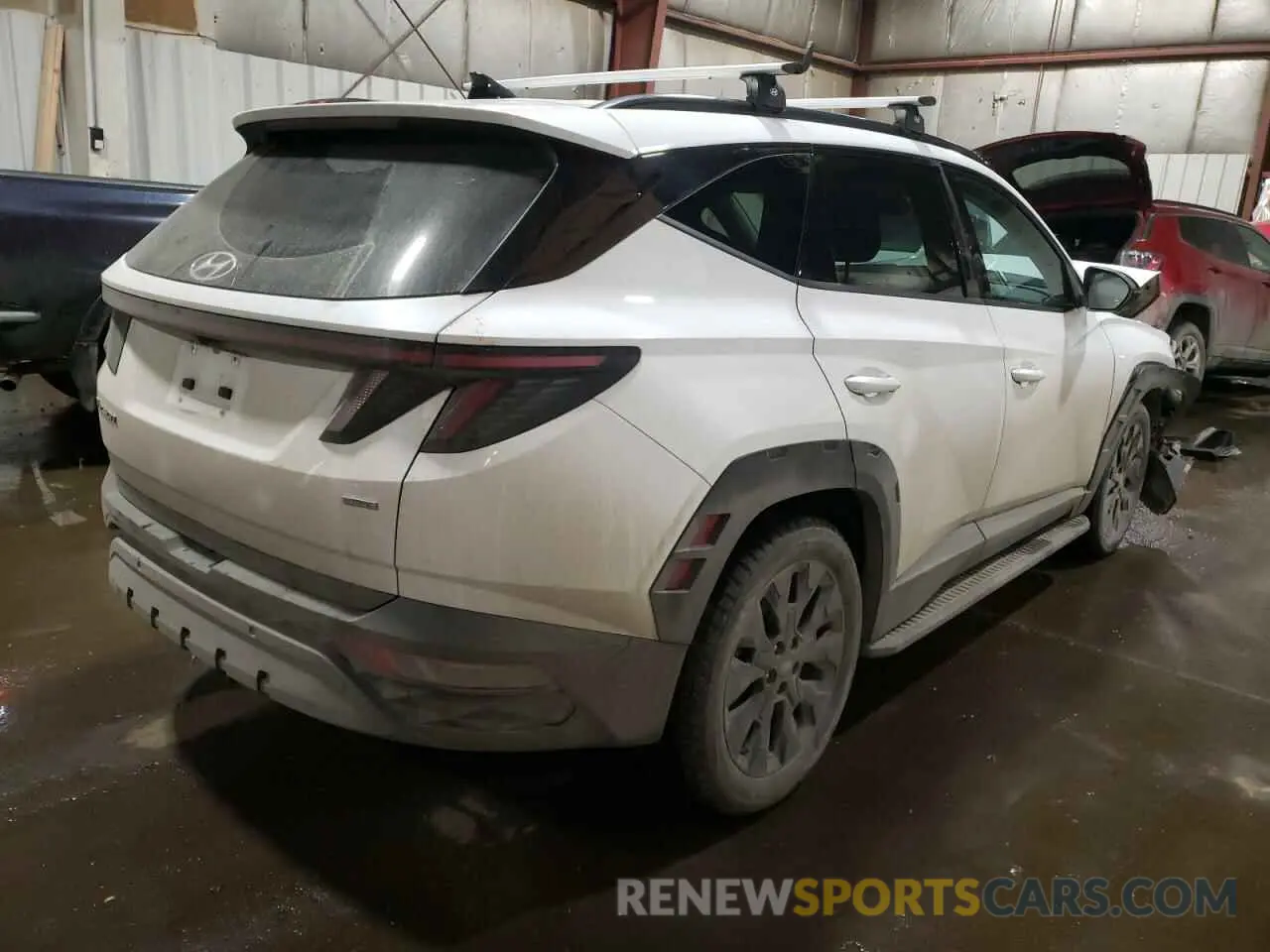 3 Photograph of a damaged car KM8JFCAE8NU107842 HYUNDAI TUCSON 2022