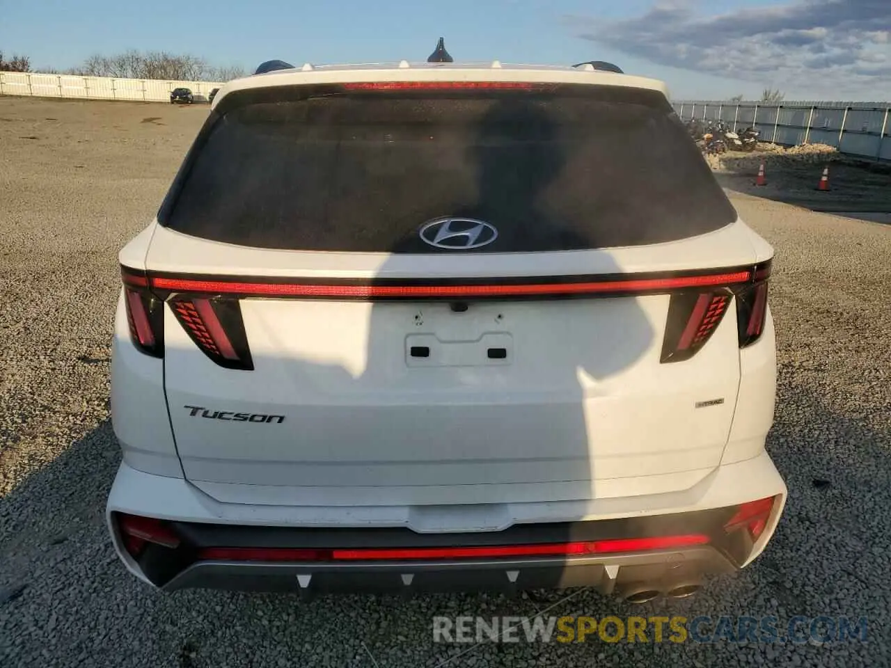 6 Photograph of a damaged car KM8JFCAE8NU162825 HYUNDAI TUCSON 2022