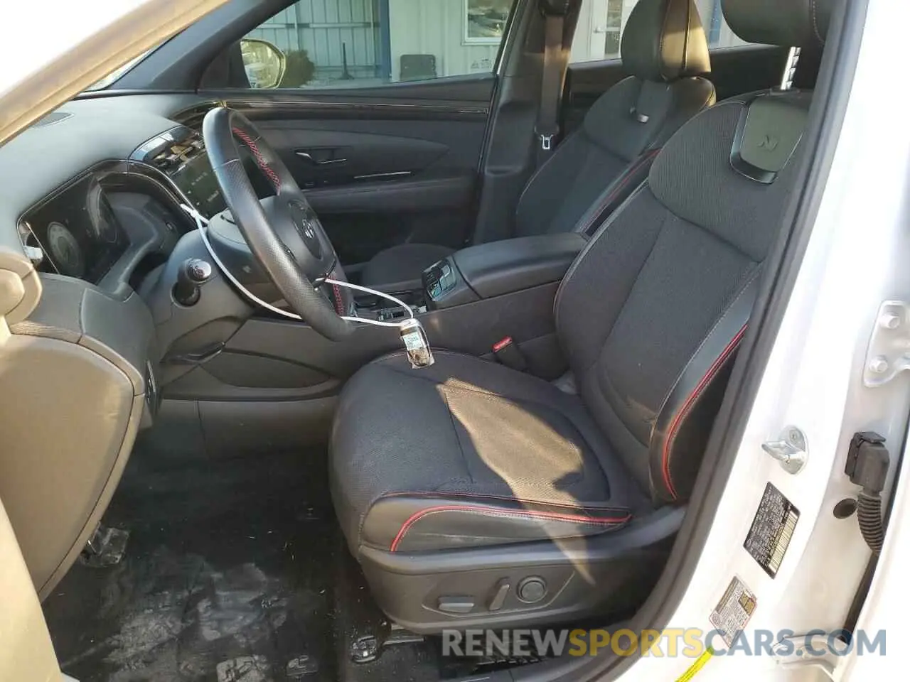 7 Photograph of a damaged car KM8JFCAE8NU162825 HYUNDAI TUCSON 2022