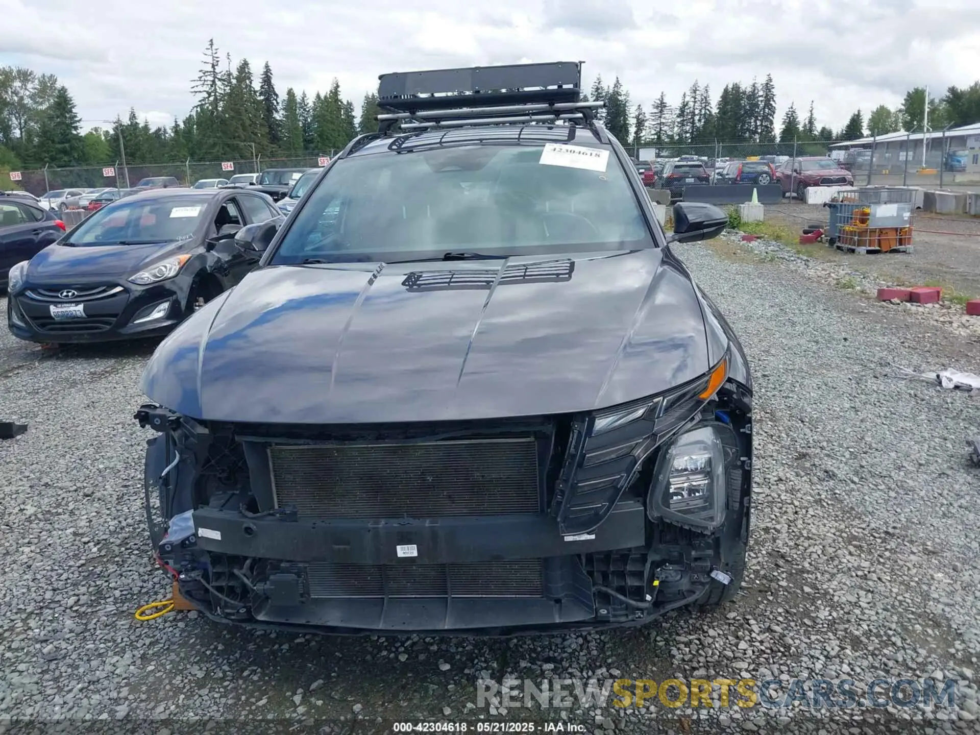 13 Photograph of a damaged car KM8JFCAE9NU128456 HYUNDAI TUCSON 2022
