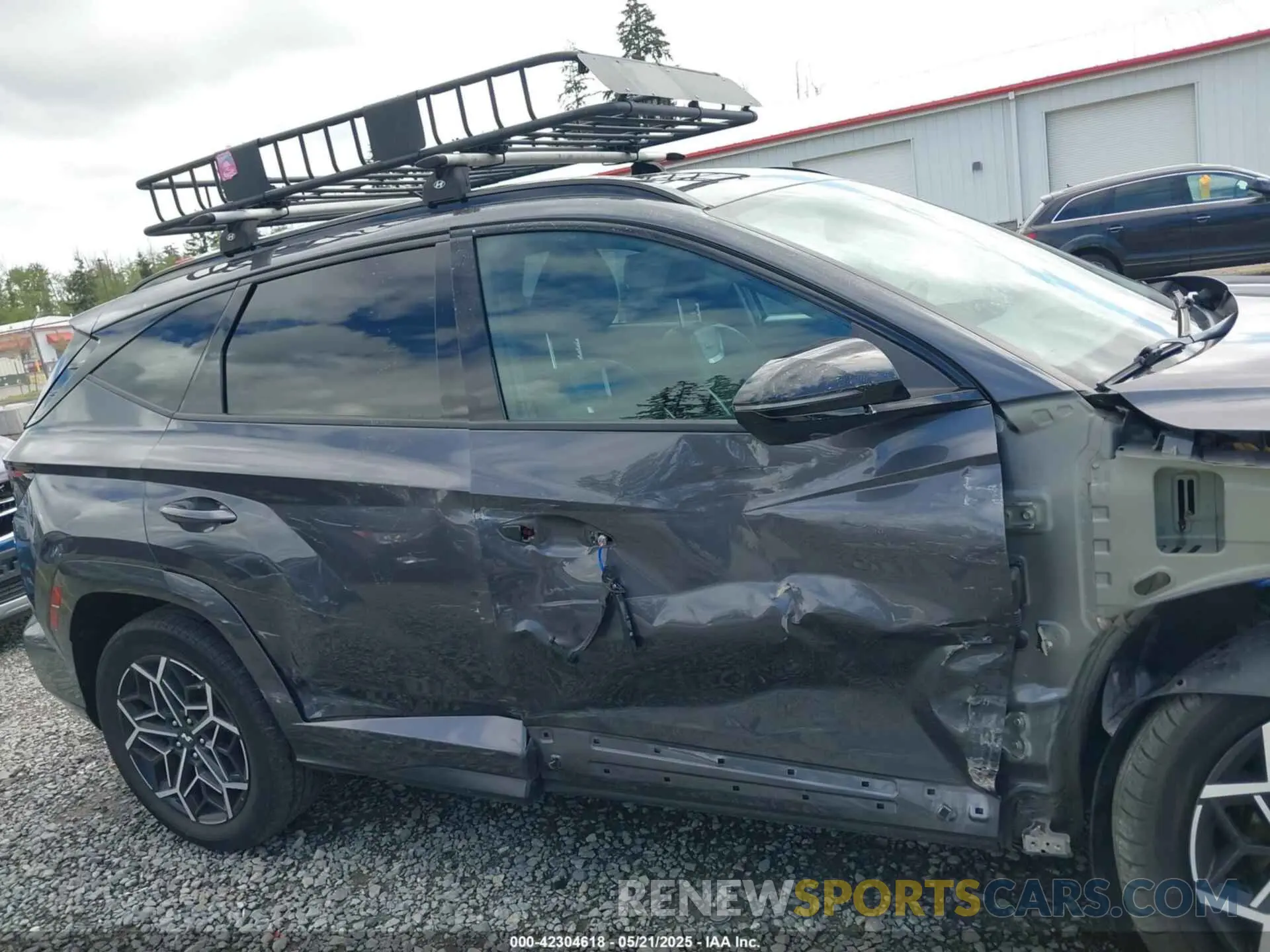 14 Photograph of a damaged car KM8JFCAE9NU128456 HYUNDAI TUCSON 2022