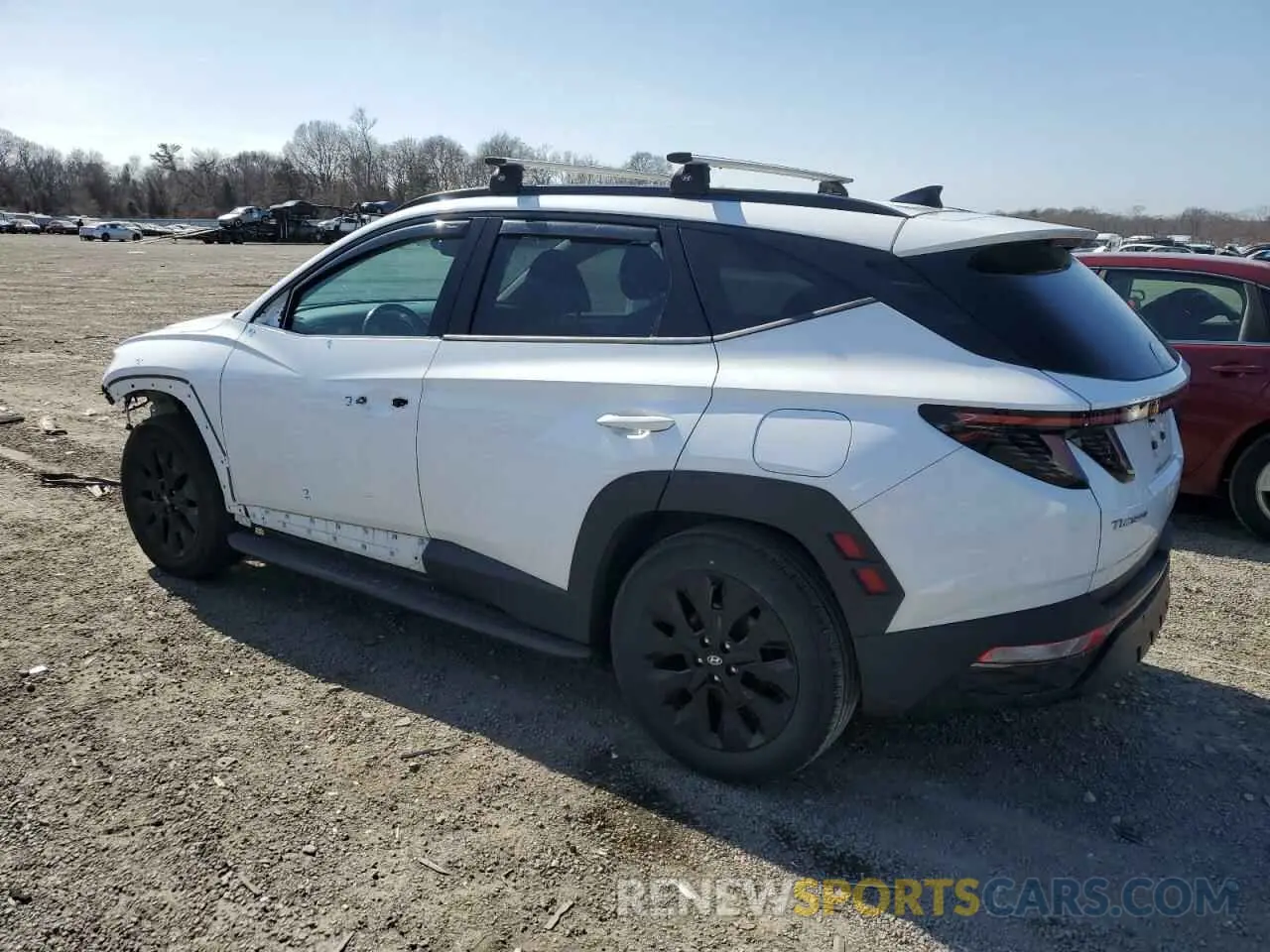 2 Фотография поврежденного автомобиля KM8JFCAEXNU110757 HYUNDAI TUCSON 2022