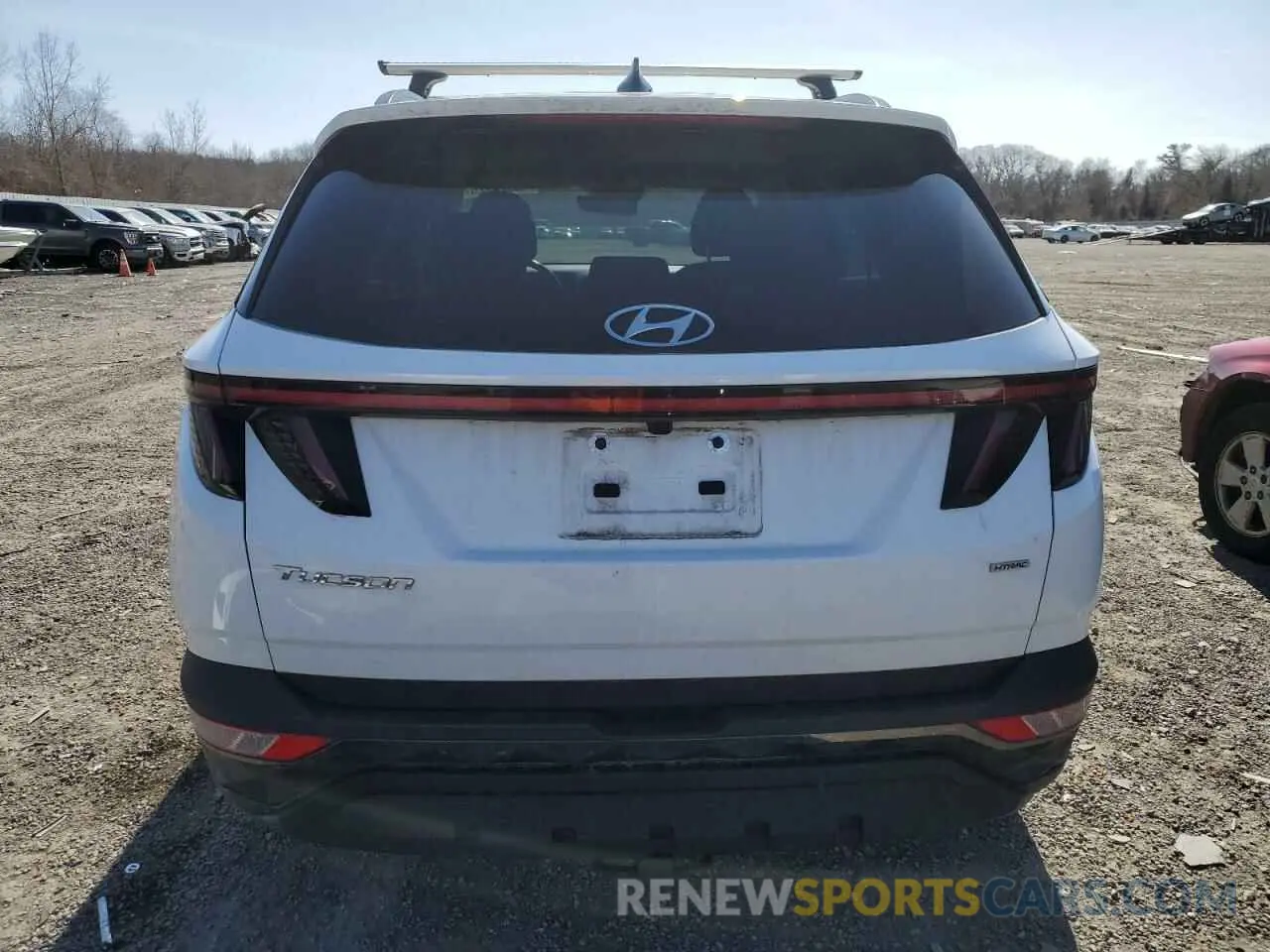 6 Фотография поврежденного автомобиля KM8JFCAEXNU110757 HYUNDAI TUCSON 2022