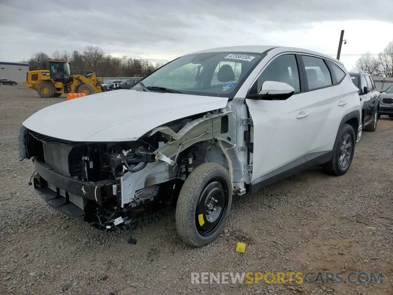 1 Photograph of a damaged car 5NMJACAE3PH253871 HYUNDAI TUCSON 2023