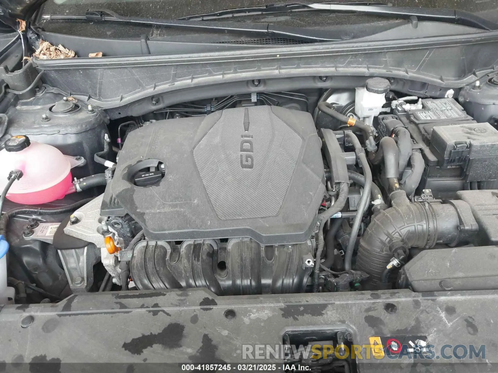 10 Photograph of a damaged car 5NMJACAE7PH247717 HYUNDAI TUCSON 2023