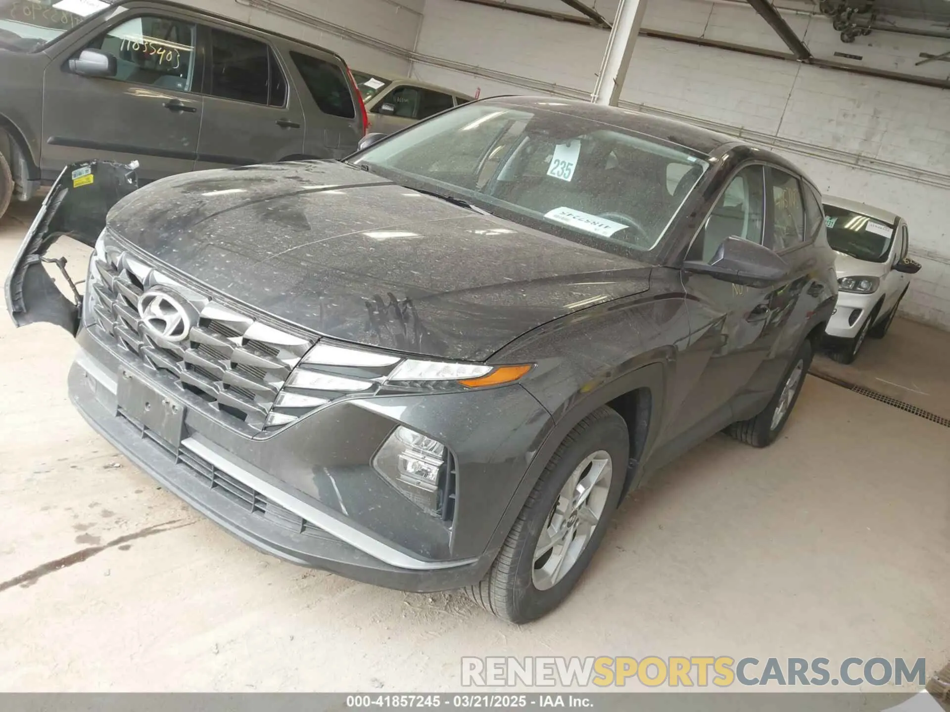 2 Photograph of a damaged car 5NMJACAE7PH247717 HYUNDAI TUCSON 2023