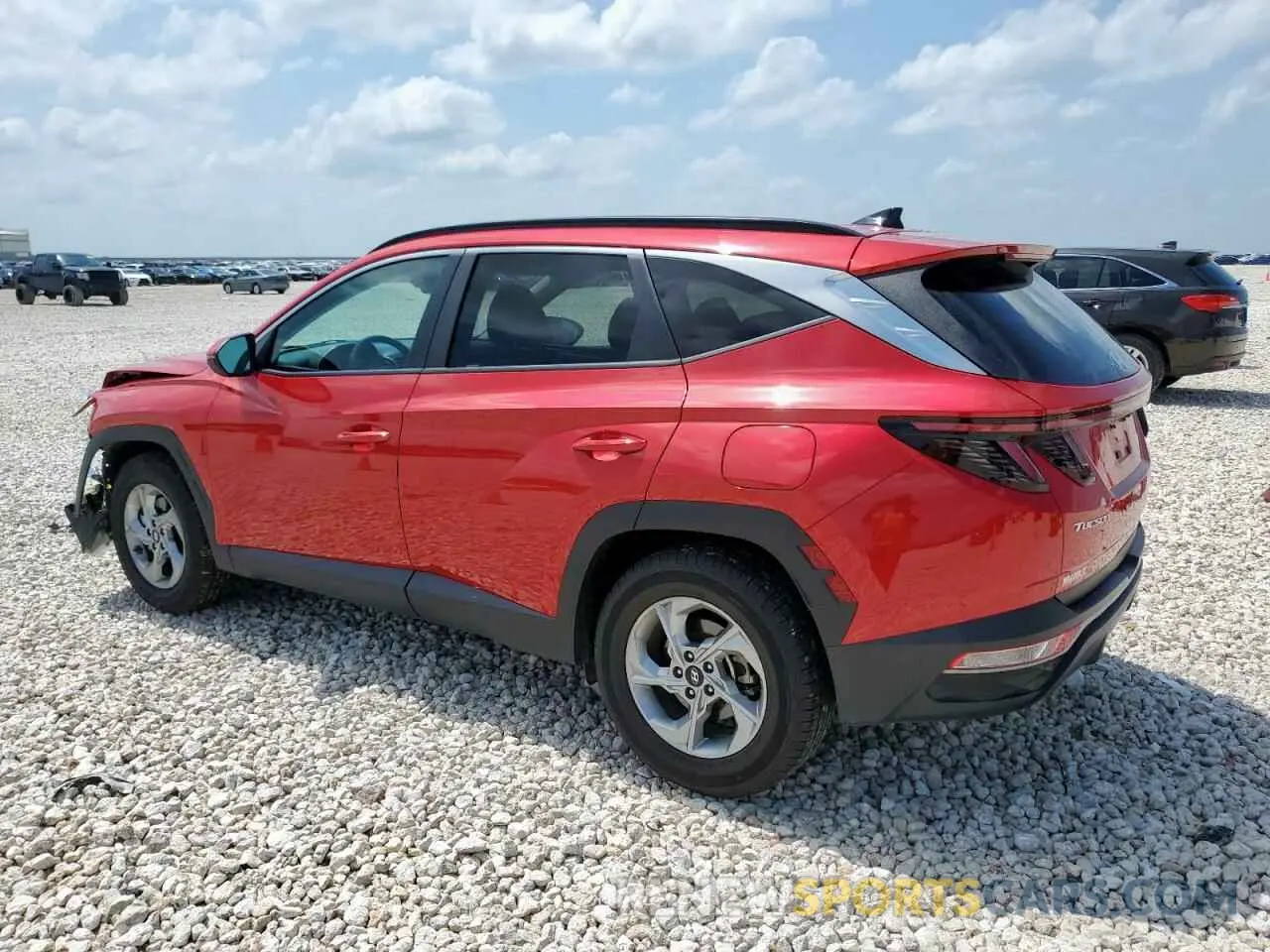 2 Photograph of a damaged car 5NMJB3AE1PH195773 HYUNDAI TUCSON 2023