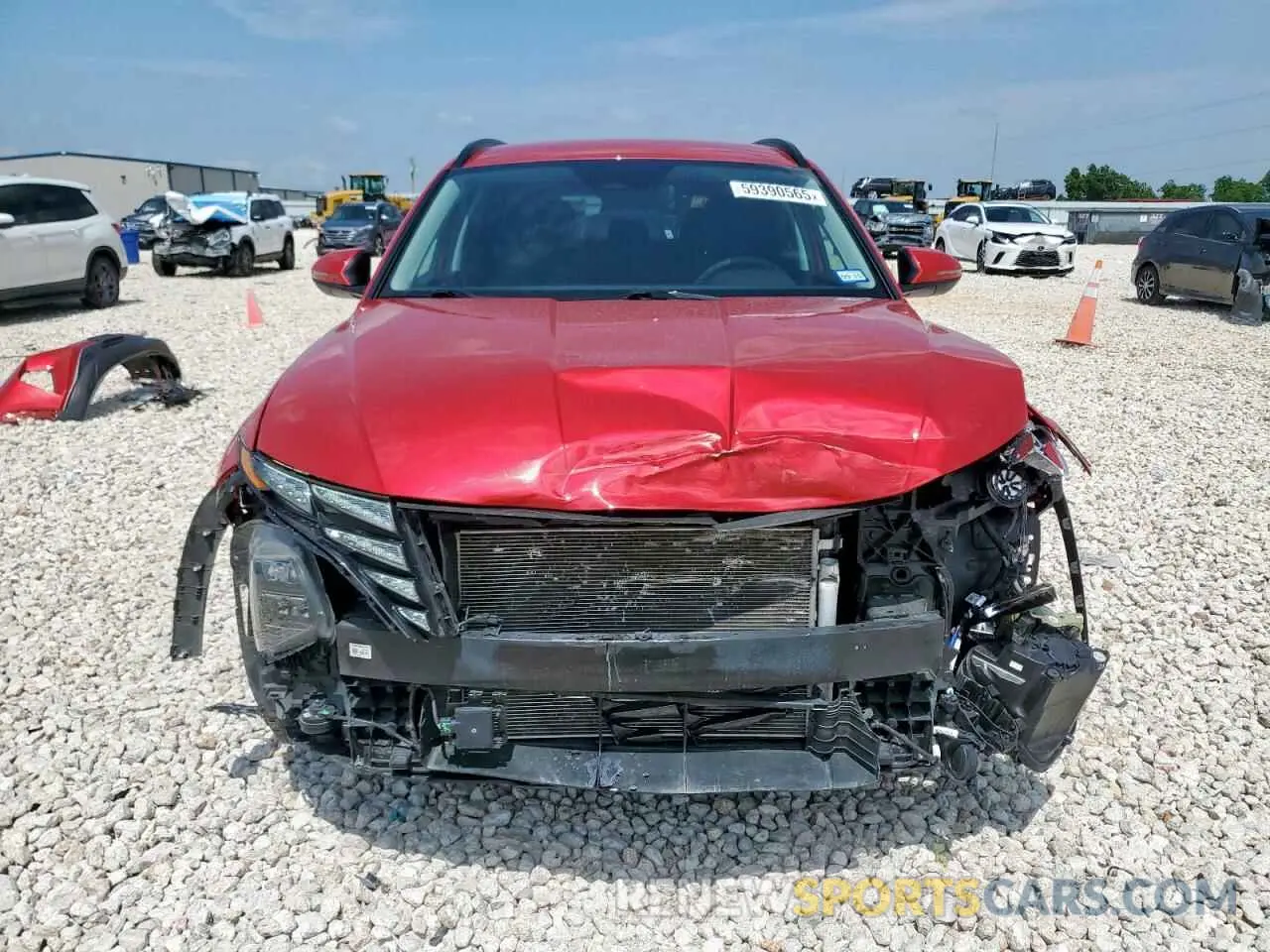 5 Photograph of a damaged car 5NMJB3AE1PH195773 HYUNDAI TUCSON 2023