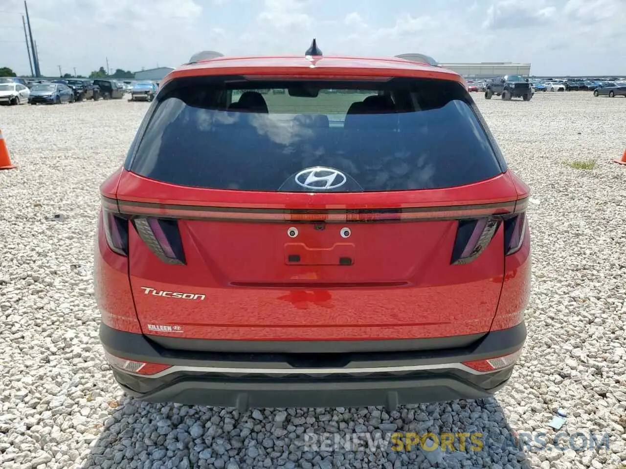 6 Photograph of a damaged car 5NMJB3AE1PH195773 HYUNDAI TUCSON 2023