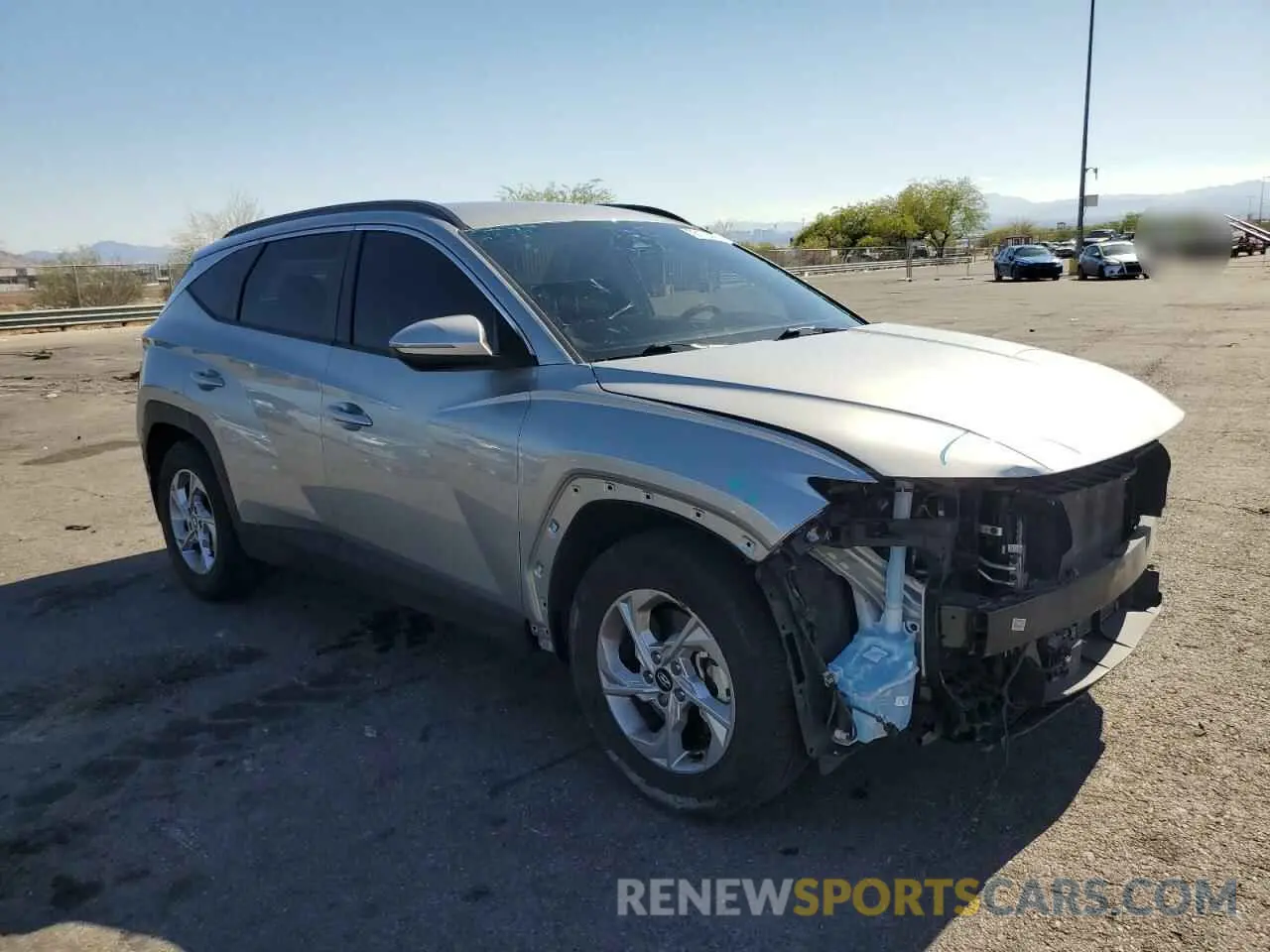 4 Photograph of a damaged car 5NMJB3AE2PH219823 HYUNDAI TUCSON 2023