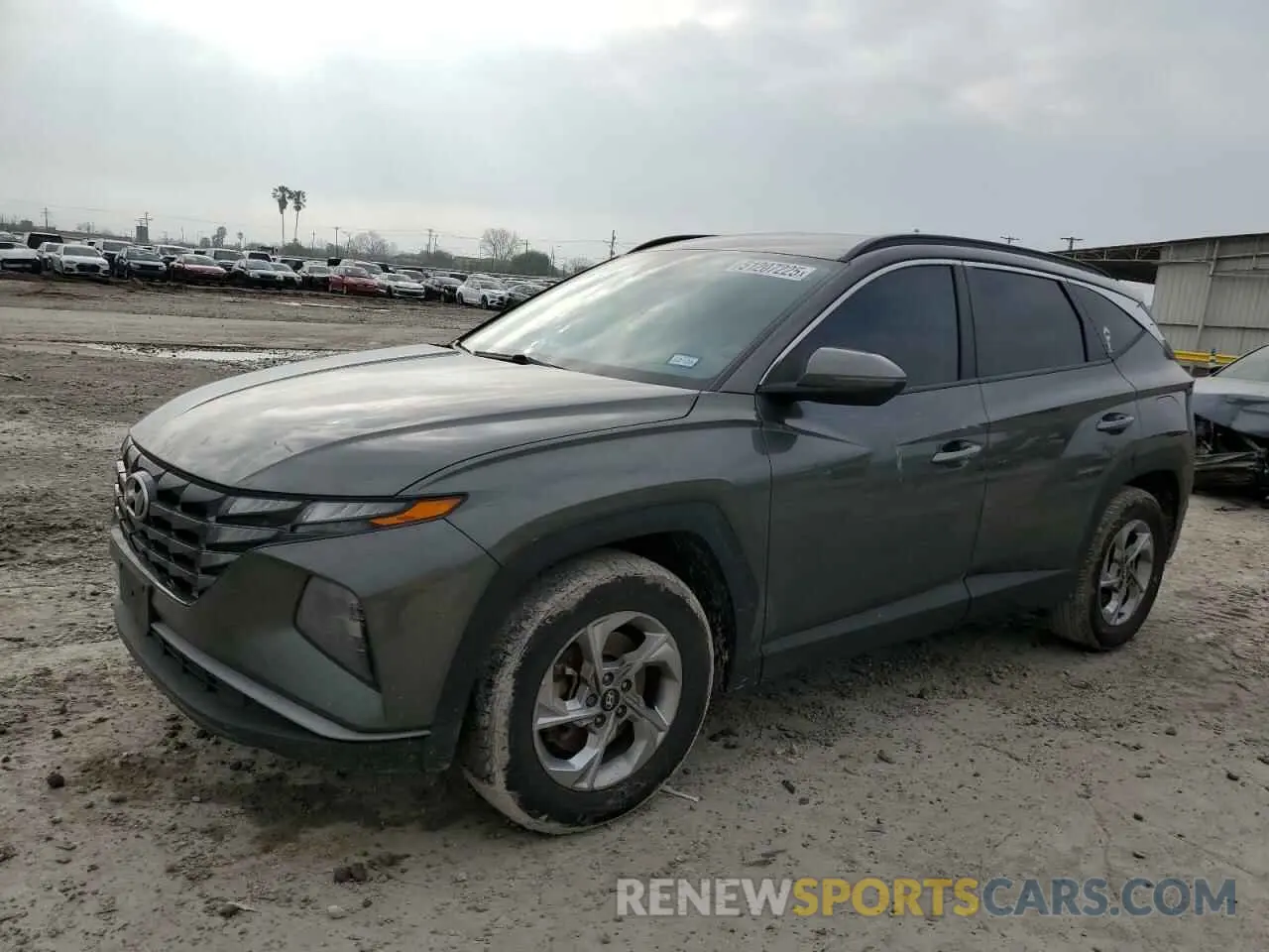 1 Photograph of a damaged car 5NMJB3AE3PH205929 HYUNDAI TUCSON 2023