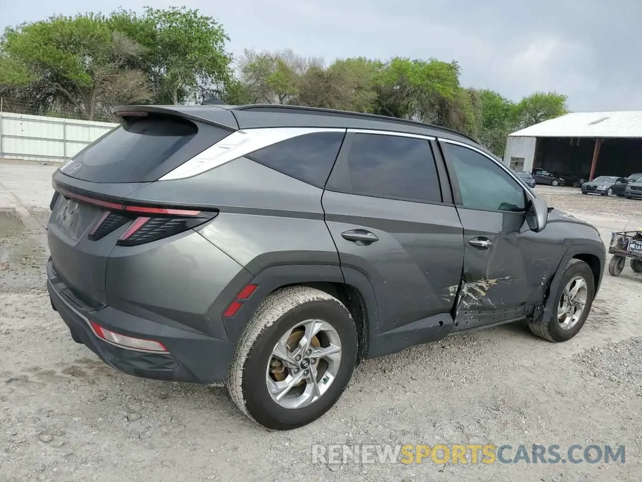 3 Photograph of a damaged car 5NMJB3AE3PH205929 HYUNDAI TUCSON 2023