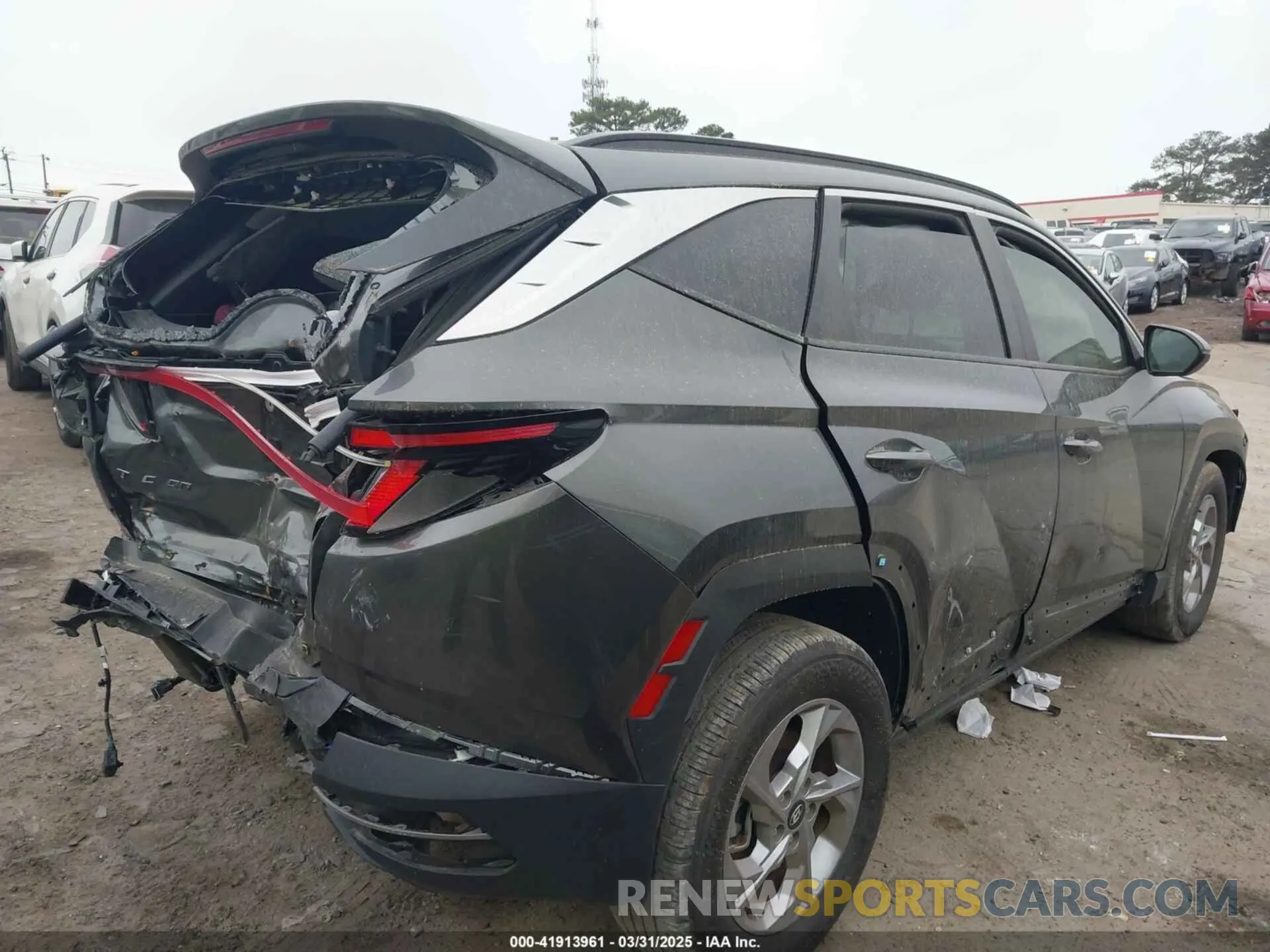4 Фотография поврежденного автомобиля 5NMJB3AE3PH244441 HYUNDAI TUCSON 2023