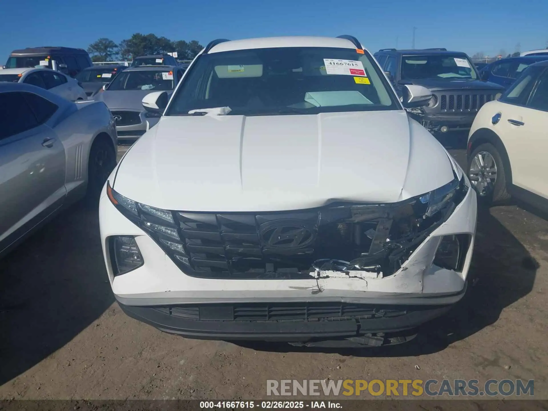 12 Photograph of a damaged car 5NMJB3AE3PH258503 HYUNDAI TUCSON 2023