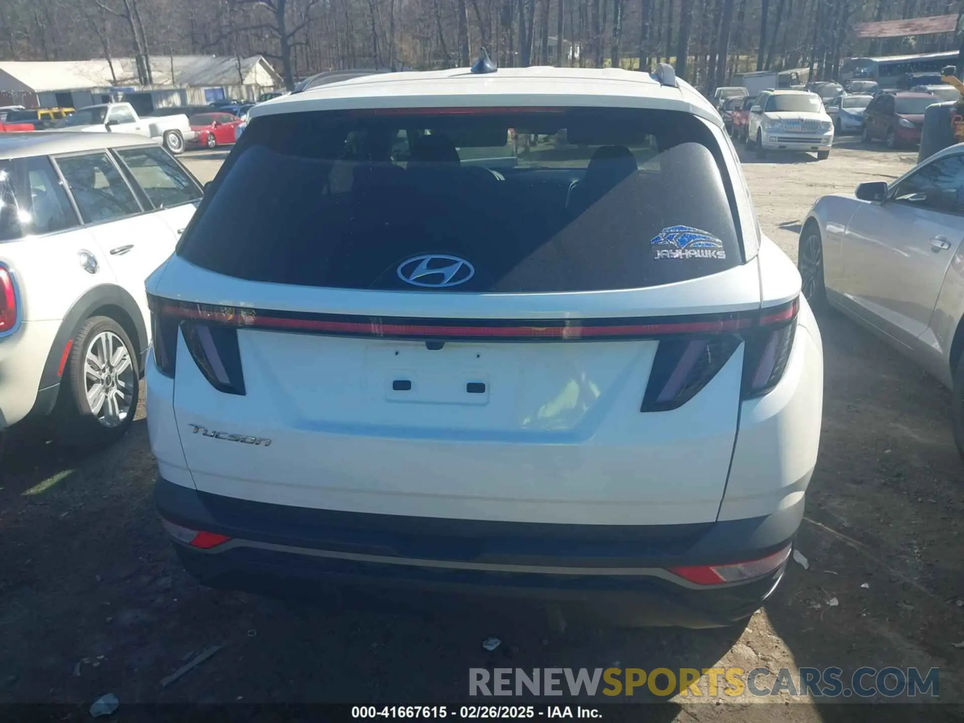16 Photograph of a damaged car 5NMJB3AE3PH258503 HYUNDAI TUCSON 2023
