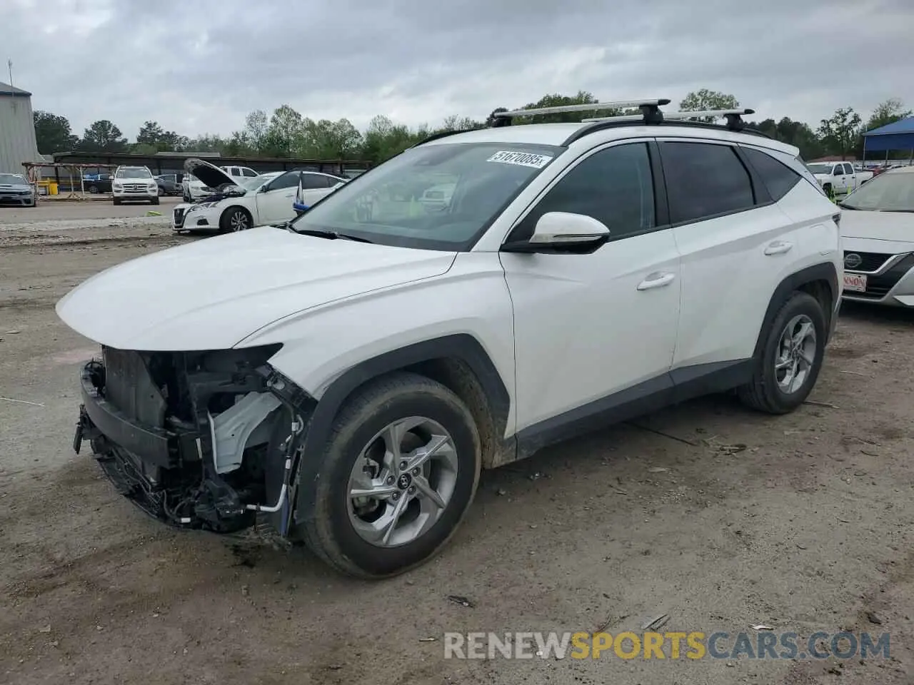 1 Photograph of a damaged car 5NMJB3AE3PH289377 HYUNDAI TUCSON 2023