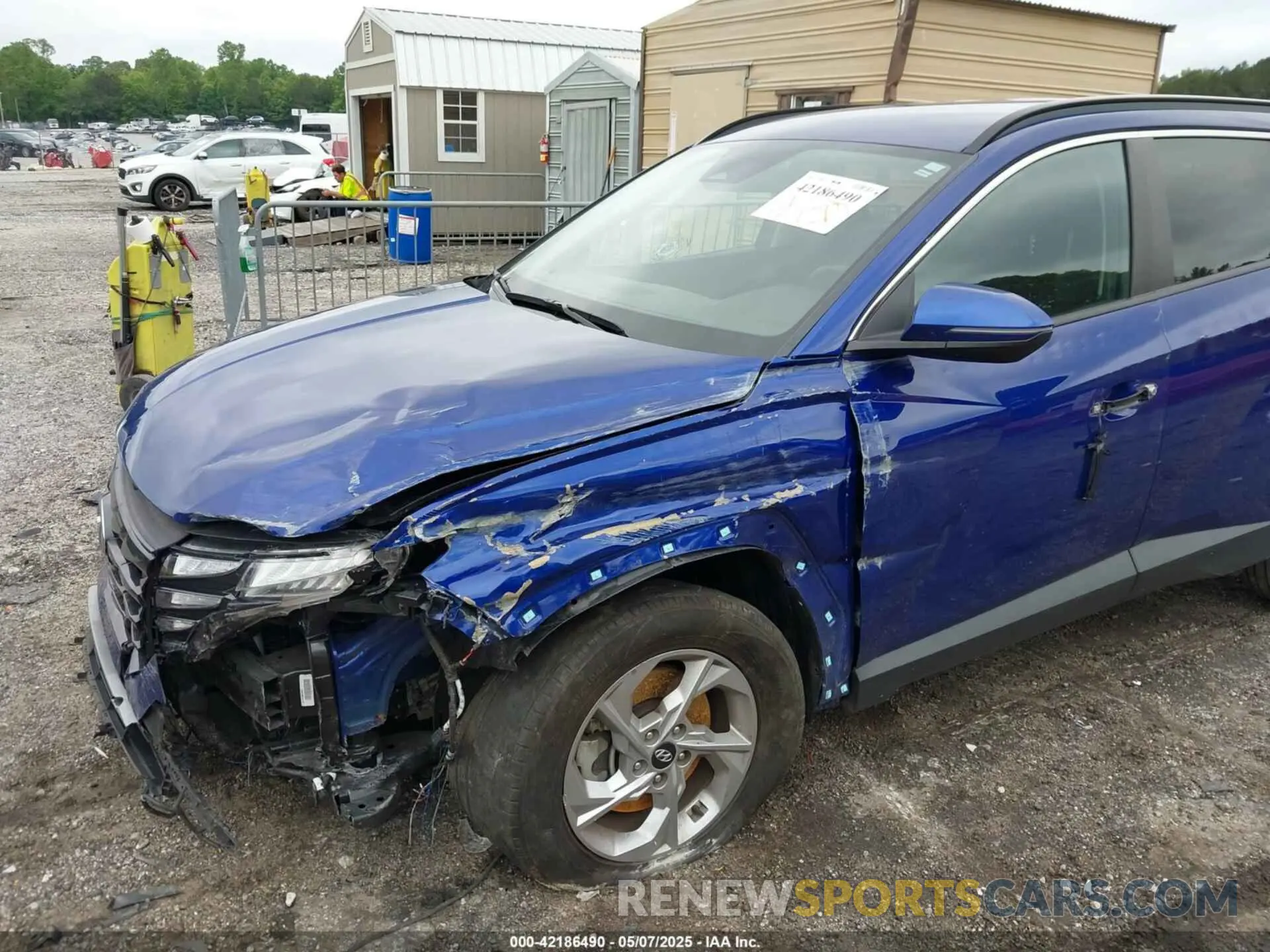 6 Photograph of a damaged car 5NMJB3AE4PH199283 HYUNDAI TUCSON 2023