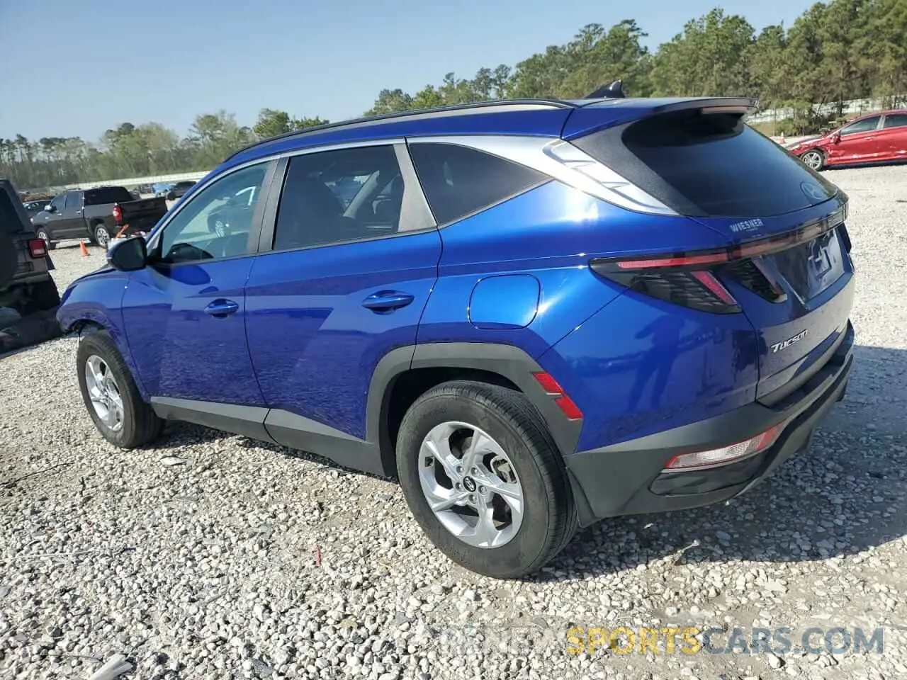 2 Photograph of a damaged car 5NMJB3AE4PH213537 HYUNDAI TUCSON 2023