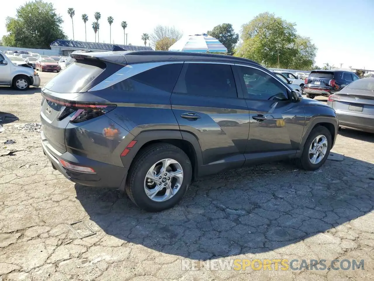 3 Фотография поврежденного автомобиля 5NMJB3AE4PH233335 HYUNDAI TUCSON 2023
