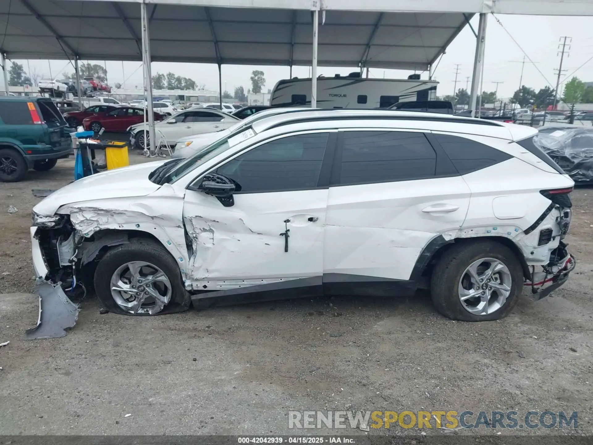 14 Фотография поврежденного автомобиля 5NMJB3AE6PH198295 HYUNDAI TUCSON 2023
