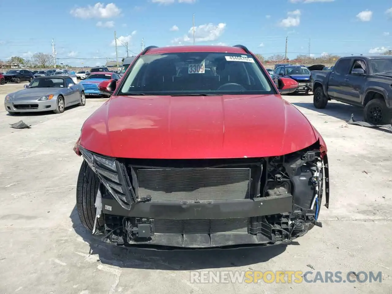 5 Photograph of a damaged car 5NMJB3AE6PH262576 HYUNDAI TUCSON 2023