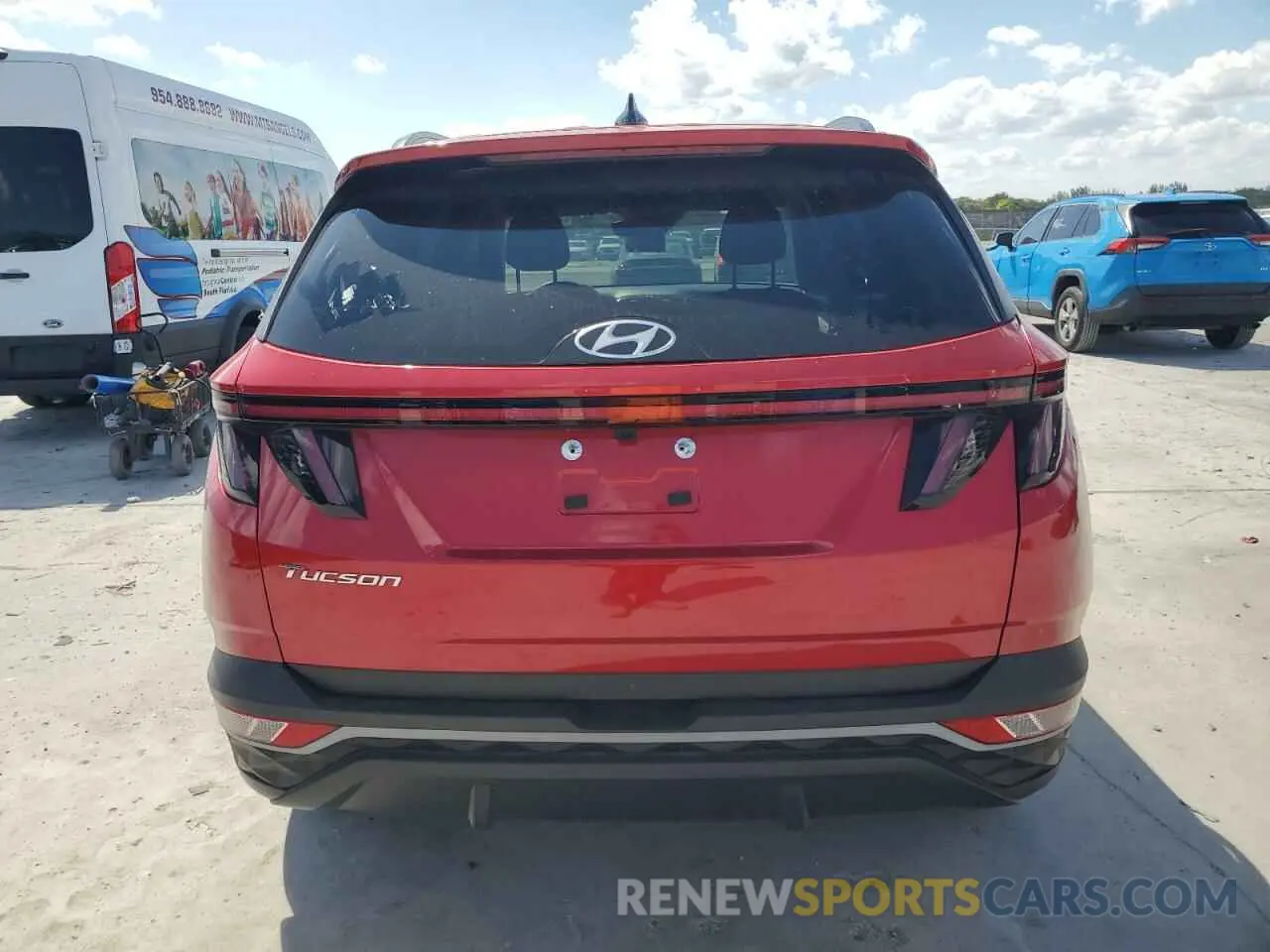 6 Photograph of a damaged car 5NMJB3AE6PH262576 HYUNDAI TUCSON 2023