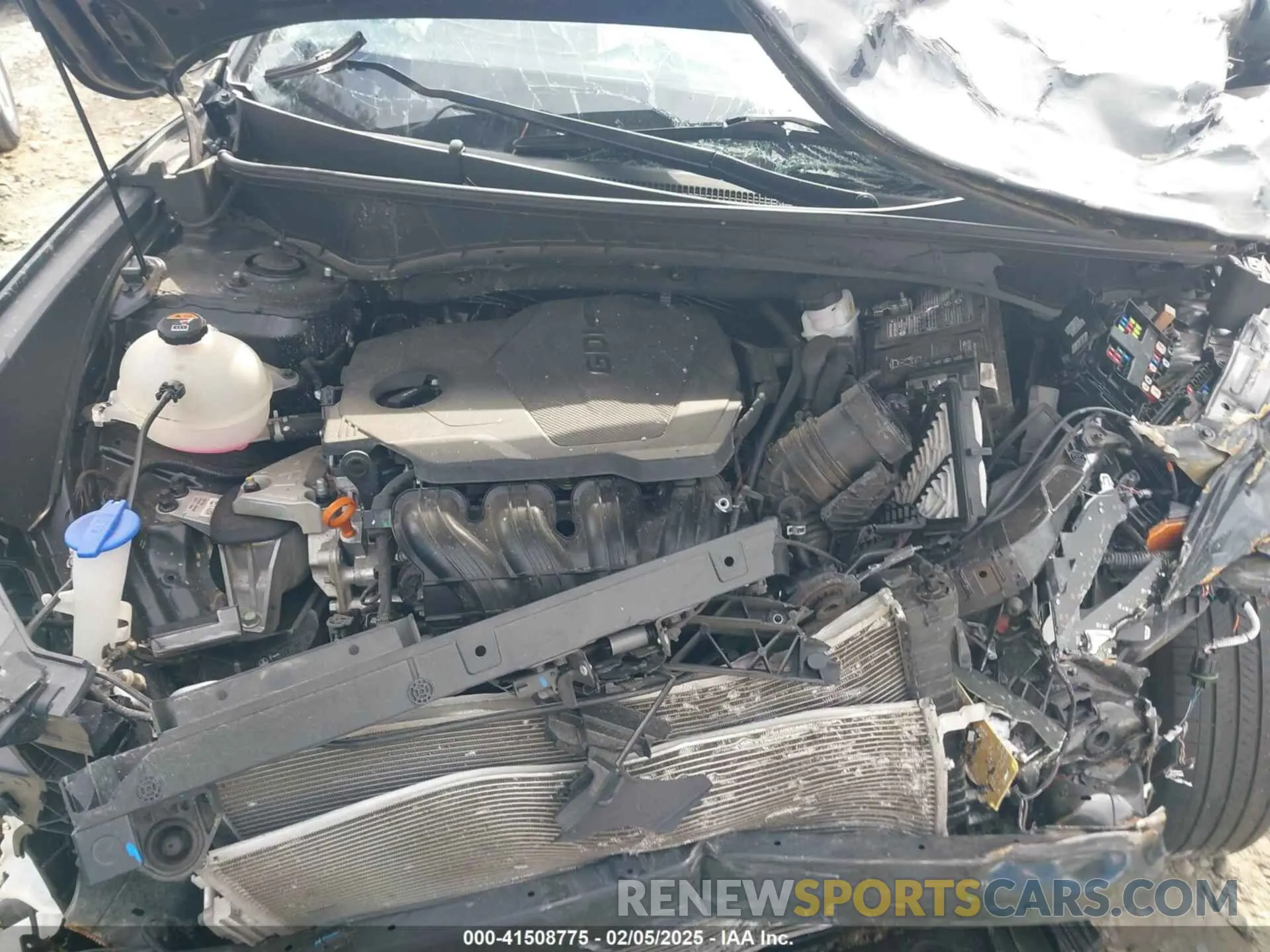 10 Photograph of a damaged car 5NMJB3AE7PH254423 HYUNDAI TUCSON 2023