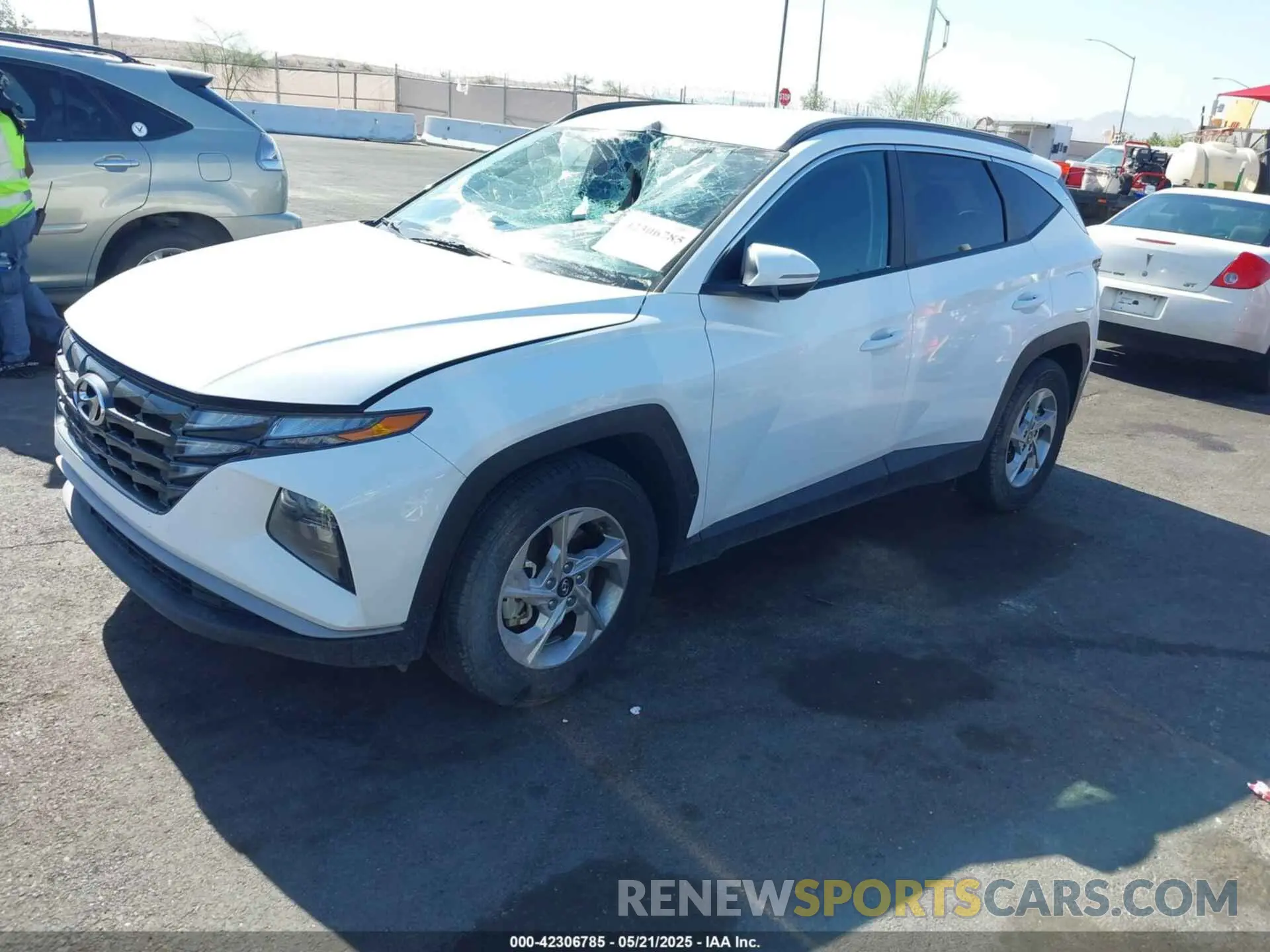 2 Фотография поврежденного автомобиля 5NMJB3AE9PH221794 HYUNDAI TUCSON 2023