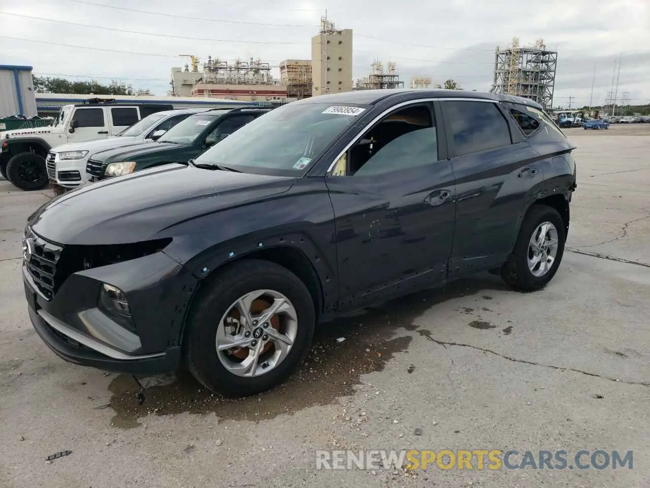 1 Photograph of a damaged car 5NMJB3AEXPH198686 HYUNDAI TUCSON 2023