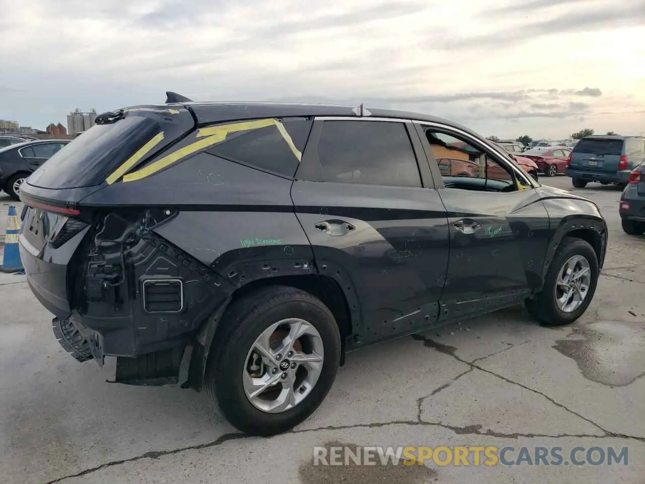 3 Photograph of a damaged car 5NMJB3AEXPH198686 HYUNDAI TUCSON 2023