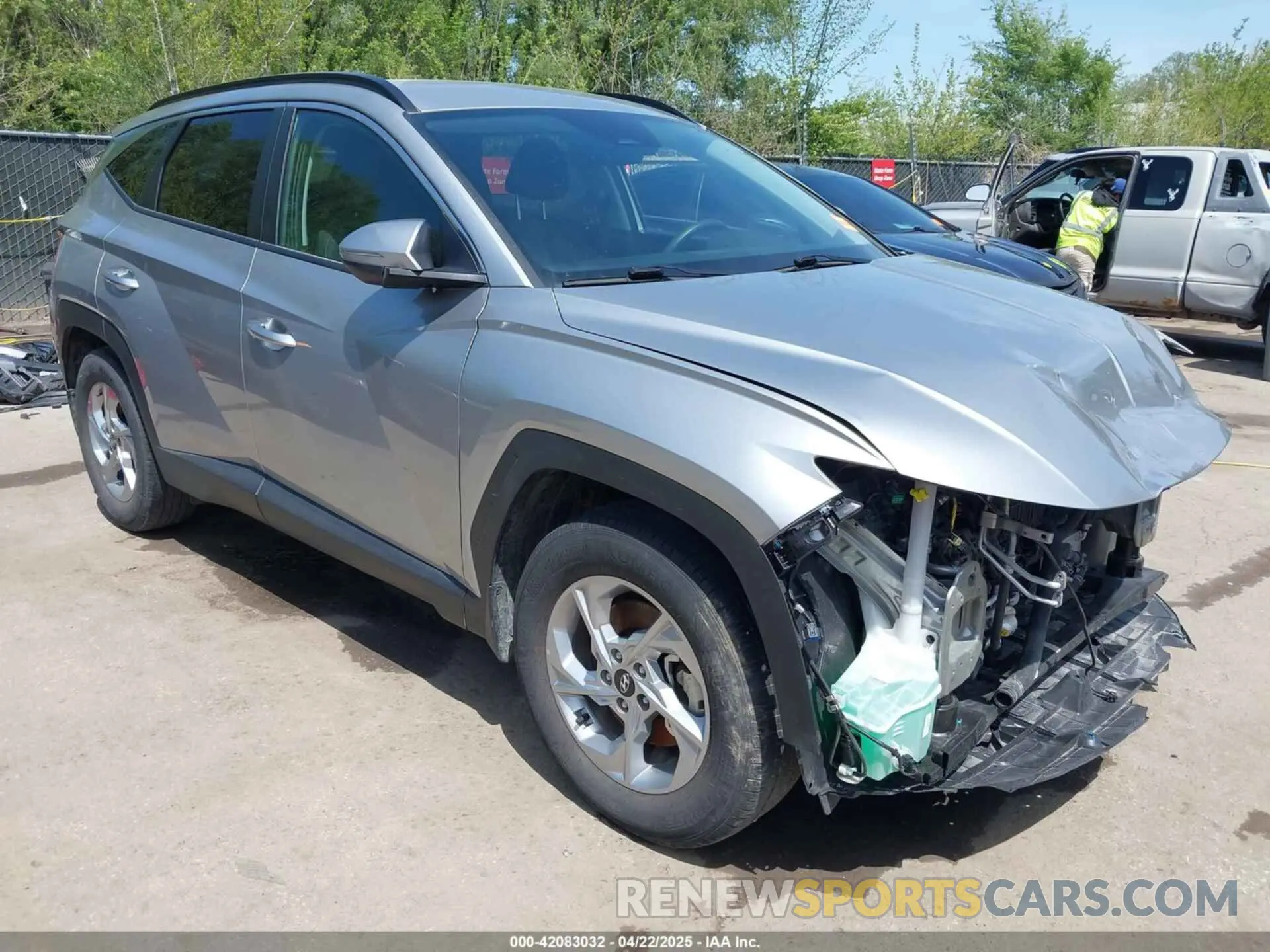 1 Фотография поврежденного автомобиля 5NMJB3AEXPH225482 HYUNDAI TUCSON 2023