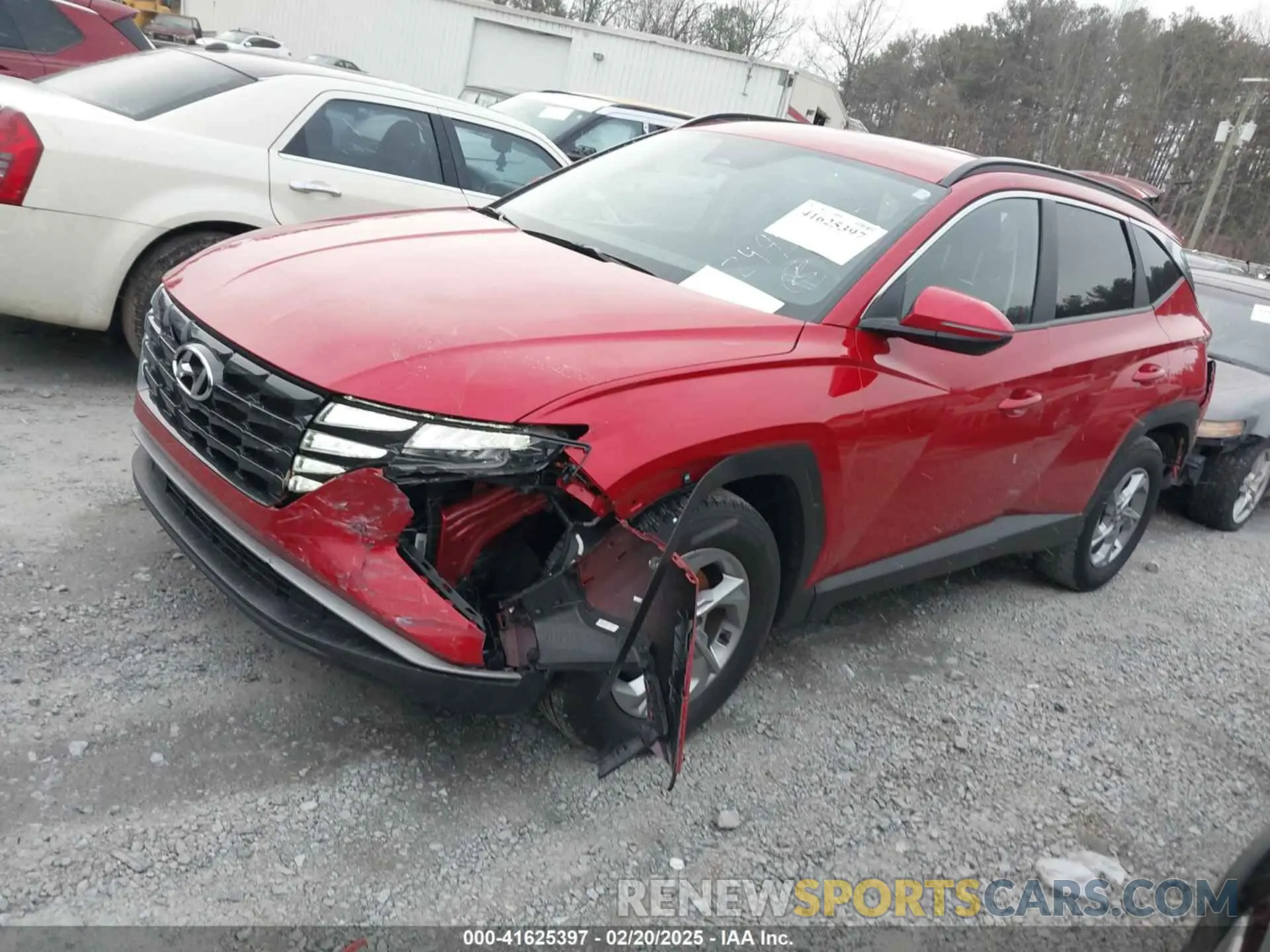 2 Фотография поврежденного автомобиля 5NMJB3AEXPH249507 HYUNDAI TUCSON 2023