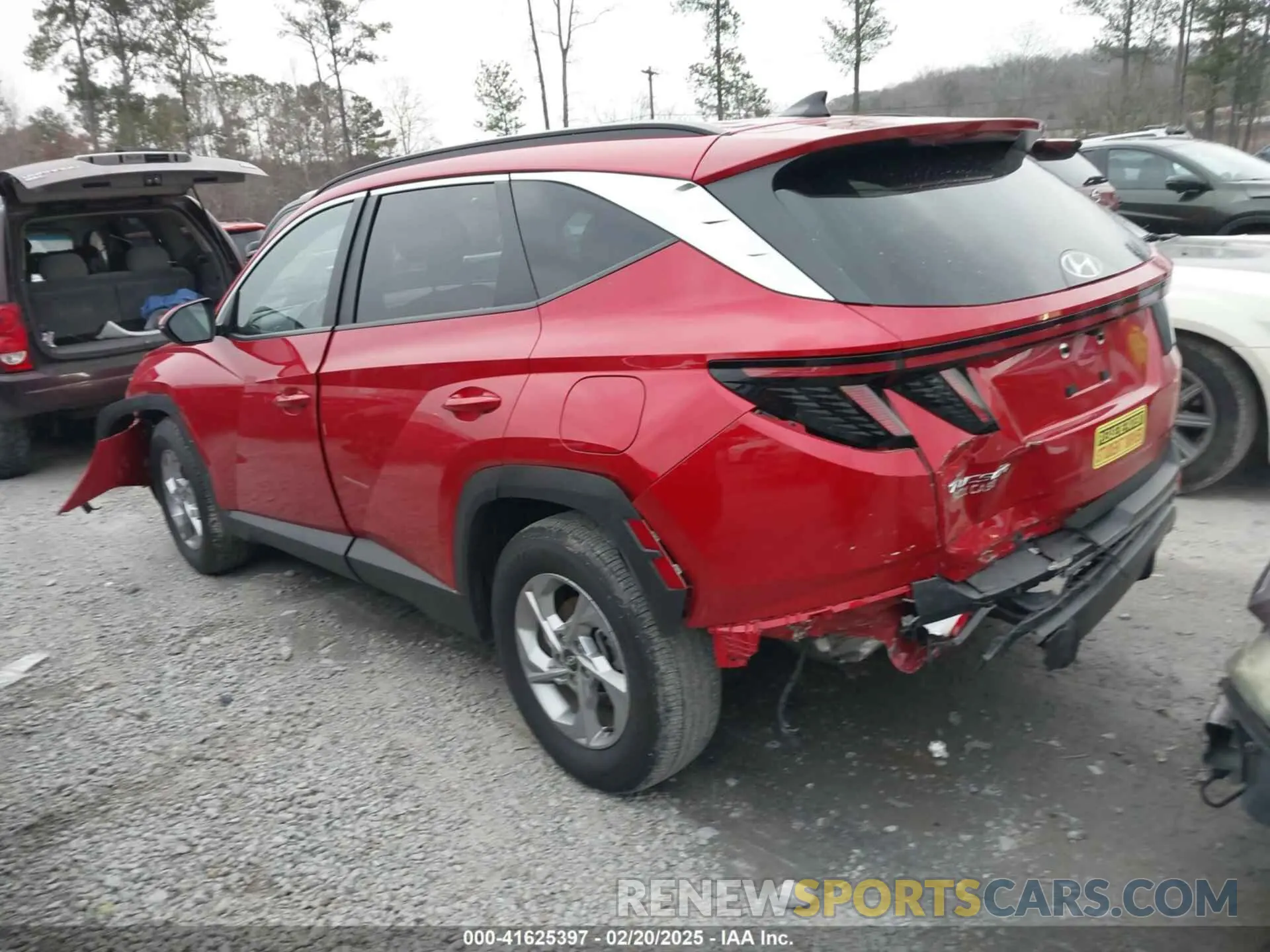 3 Фотография поврежденного автомобиля 5NMJB3AEXPH249507 HYUNDAI TUCSON 2023