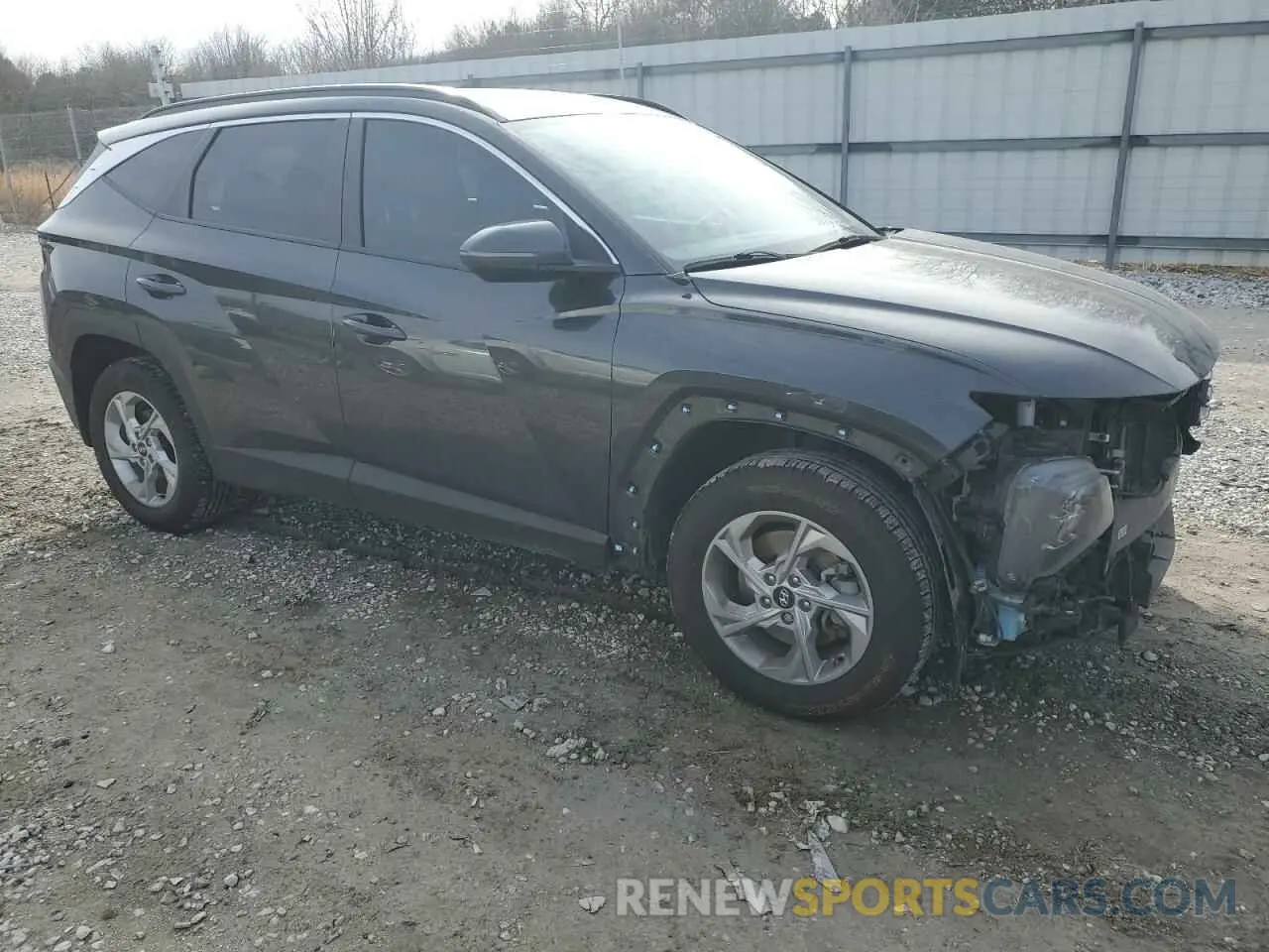 4 Фотография поврежденного автомобиля 5NMJBCAE0PH223630 HYUNDAI TUCSON 2023