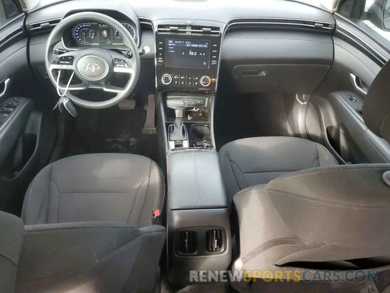 8 Фотография поврежденного автомобиля 5NMJBCAE0PH223630 HYUNDAI TUCSON 2023