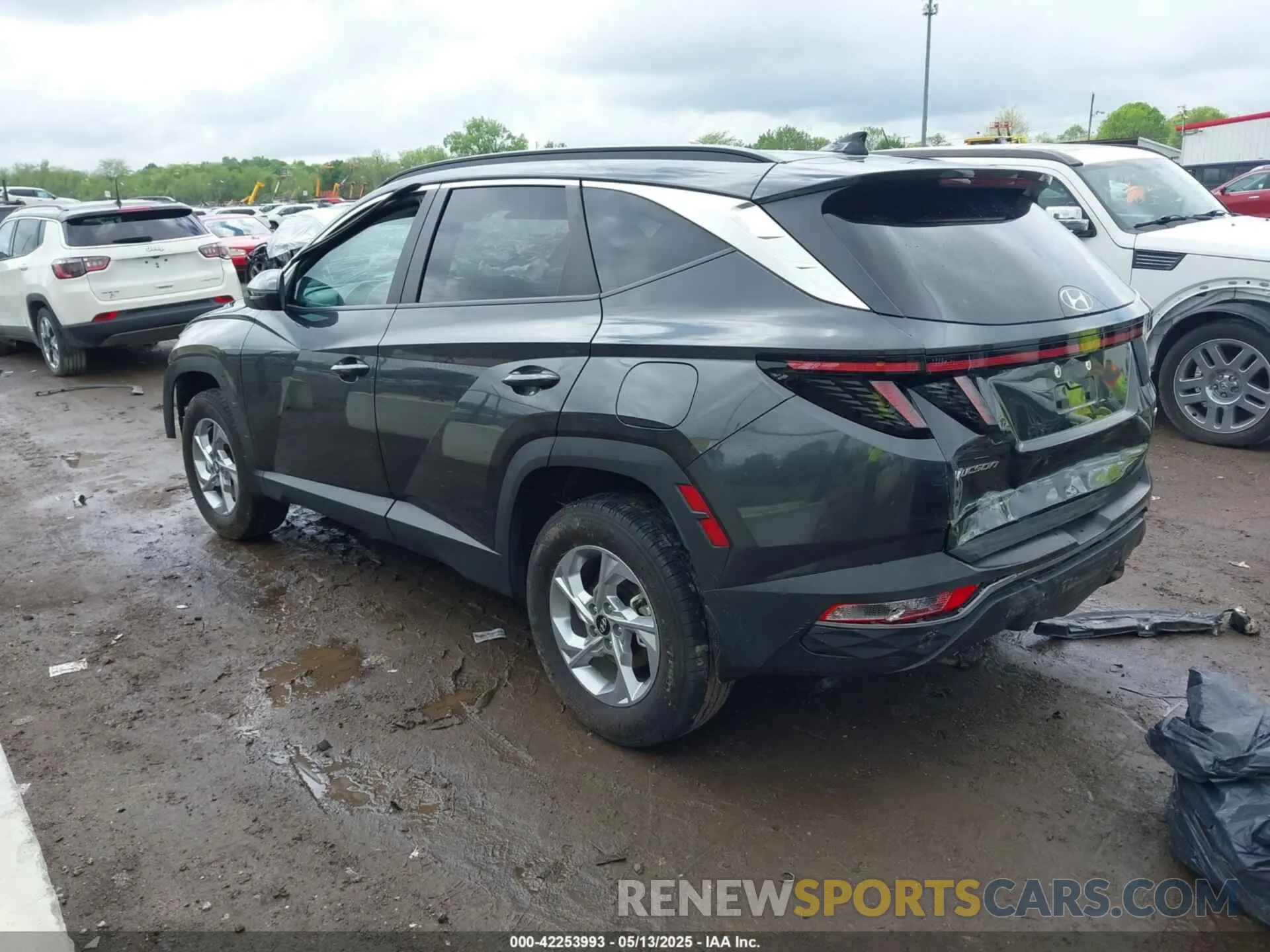 3 Фотография поврежденного автомобиля 5NMJBCAE1PH236340 HYUNDAI TUCSON 2023