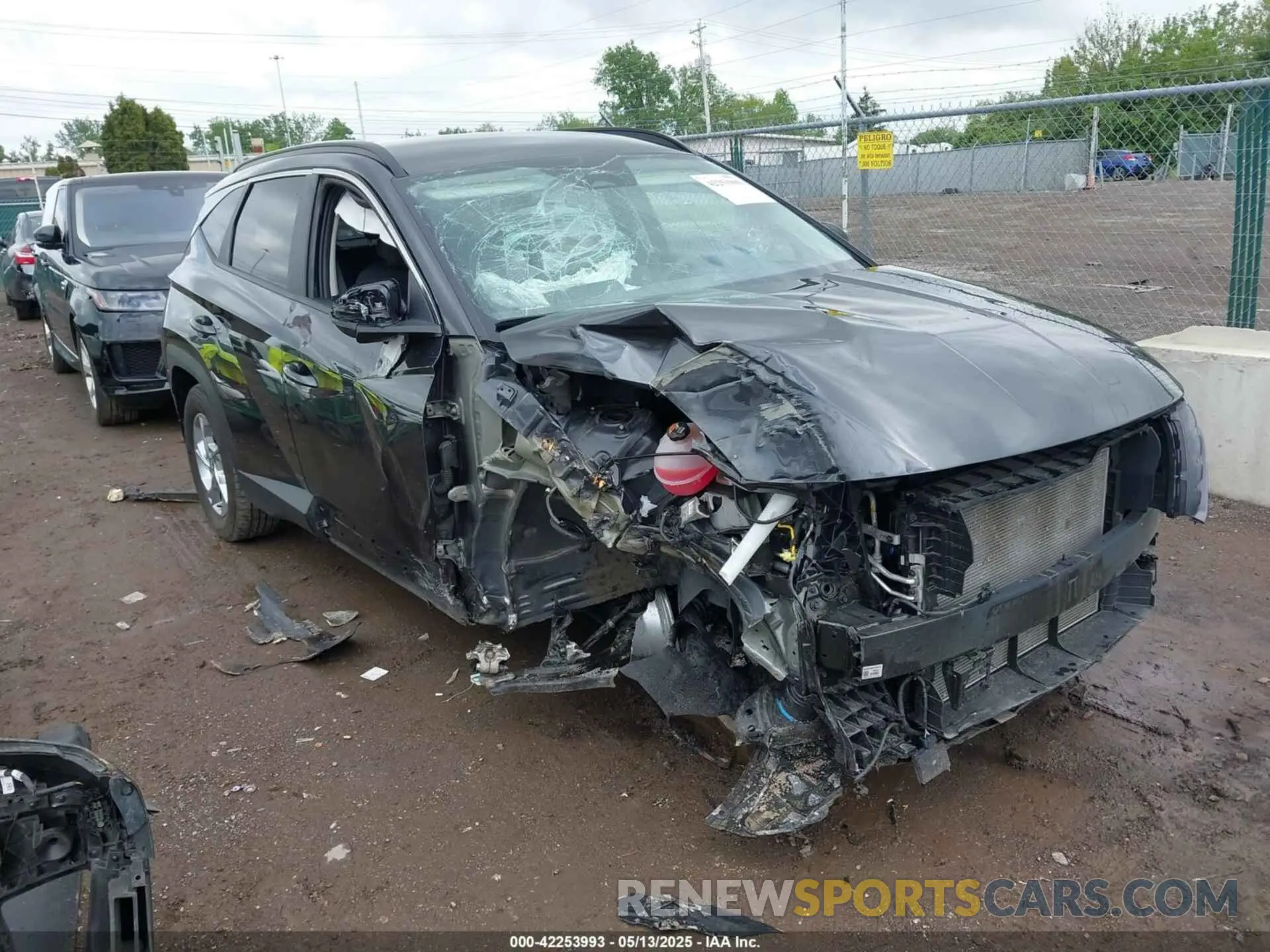 6 Фотография поврежденного автомобиля 5NMJBCAE1PH236340 HYUNDAI TUCSON 2023
