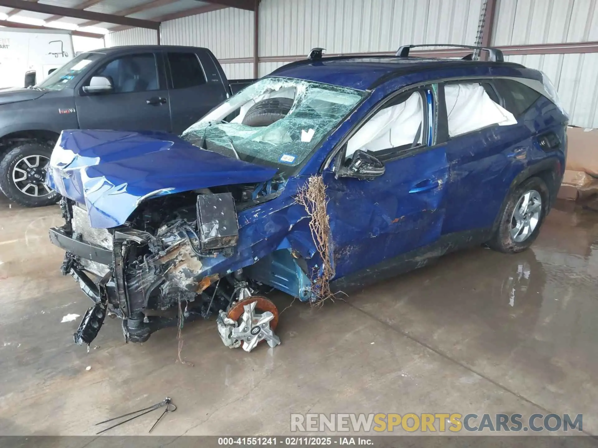 2 Фотография поврежденного автомобиля 5NMJBCAE1PH293069 HYUNDAI TUCSON 2023