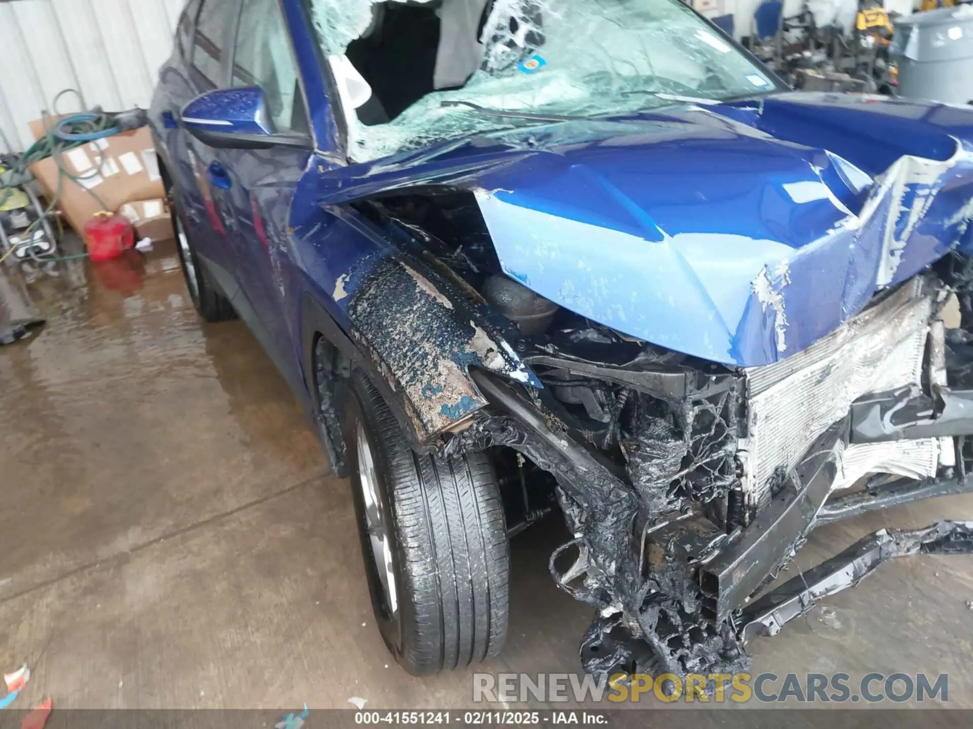 6 Фотография поврежденного автомобиля 5NMJBCAE1PH293069 HYUNDAI TUCSON 2023