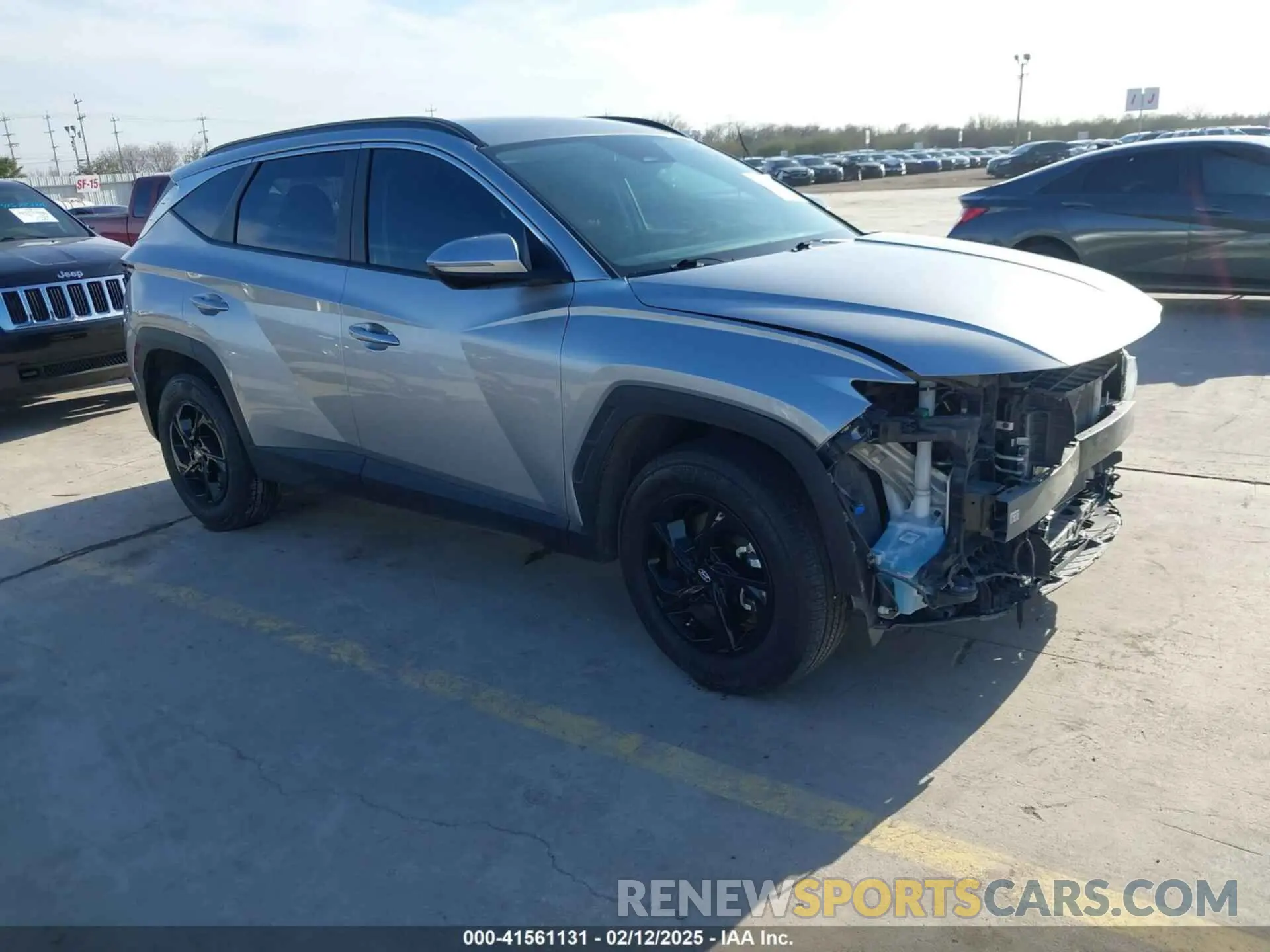 1 Photograph of a damaged car 5NMJBCAE2PH266771 HYUNDAI TUCSON 2023