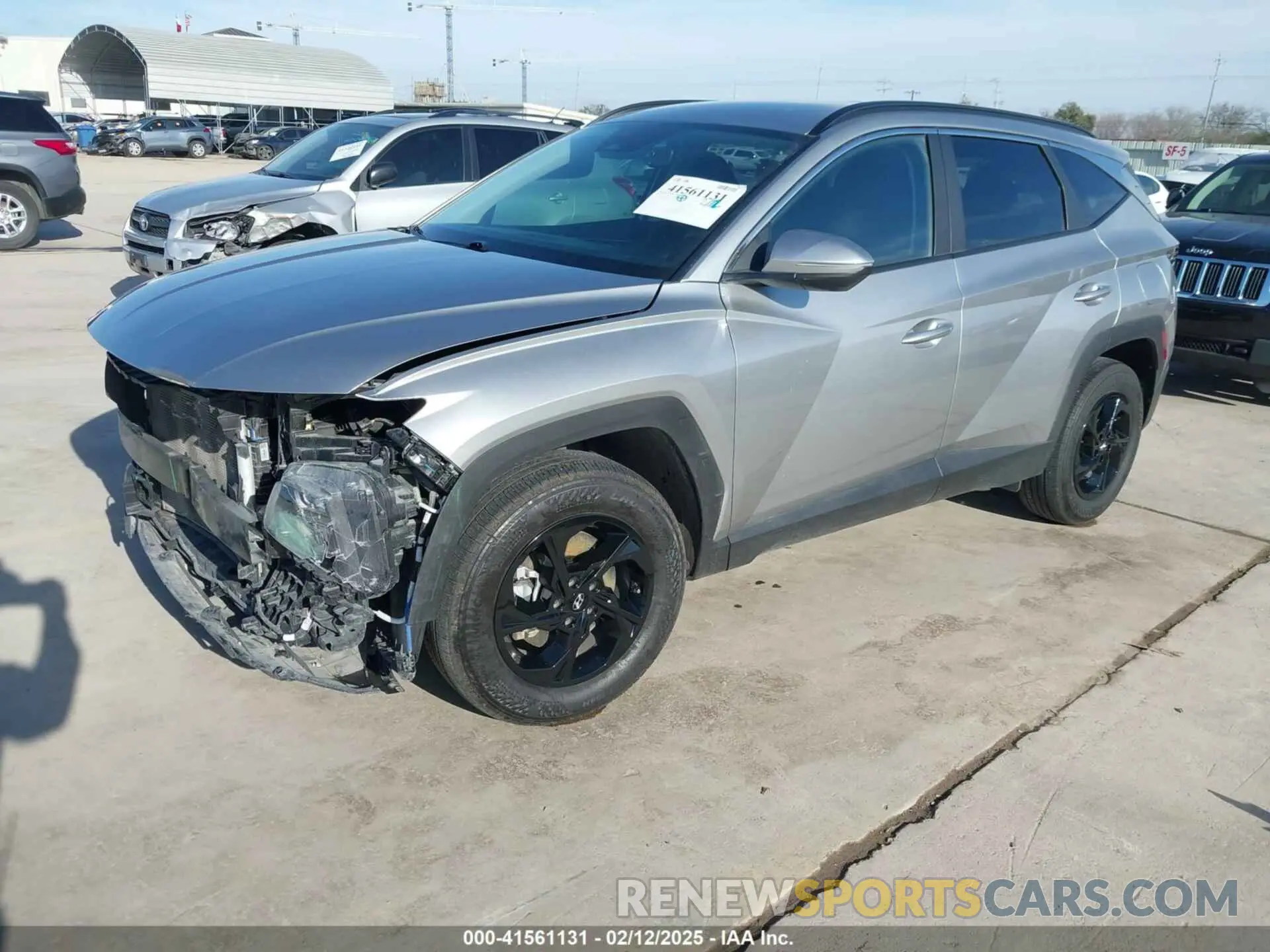 2 Photograph of a damaged car 5NMJBCAE2PH266771 HYUNDAI TUCSON 2023