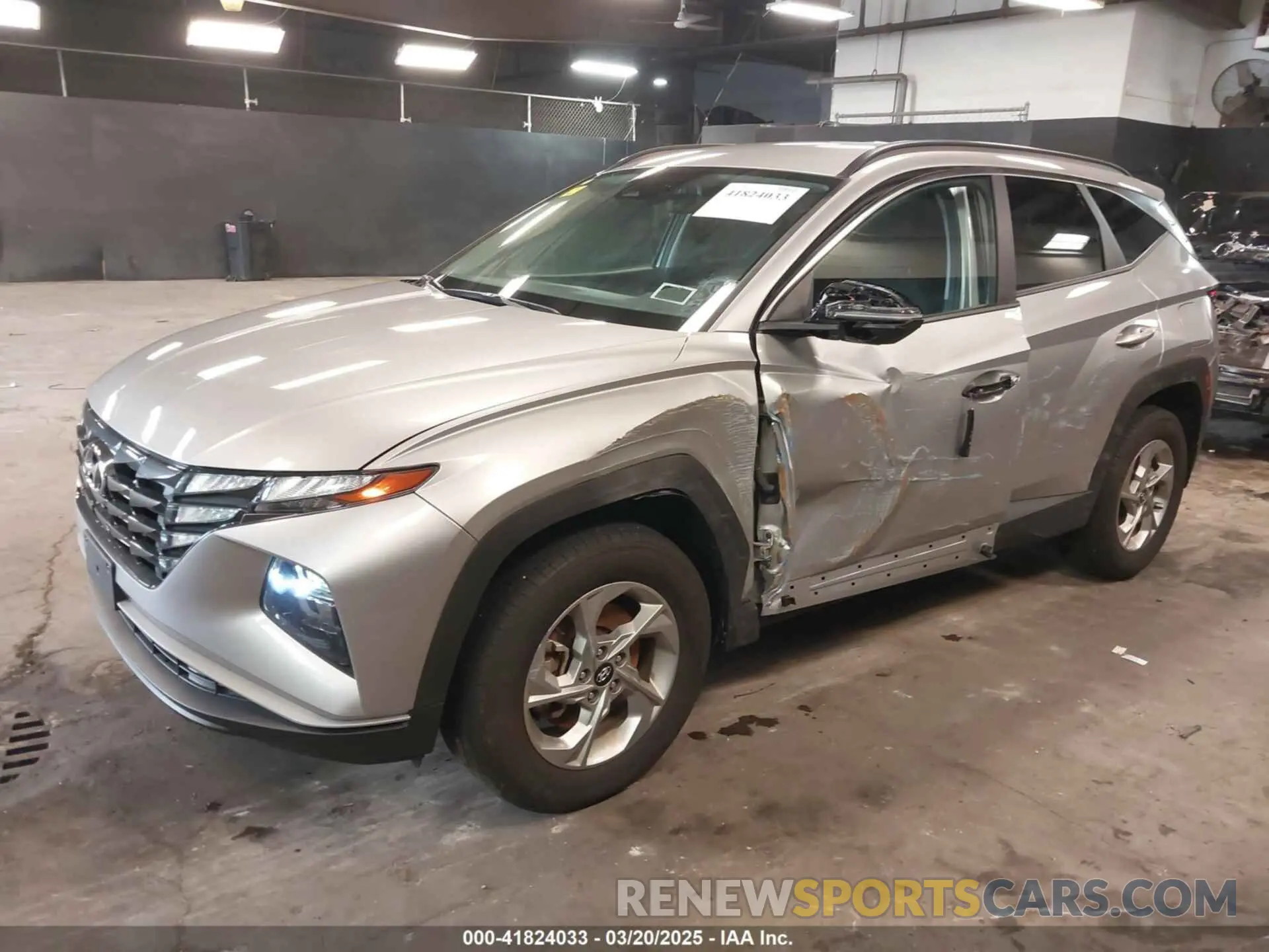2 Photograph of a damaged car 5NMJBCAE3PH190963 HYUNDAI TUCSON 2023