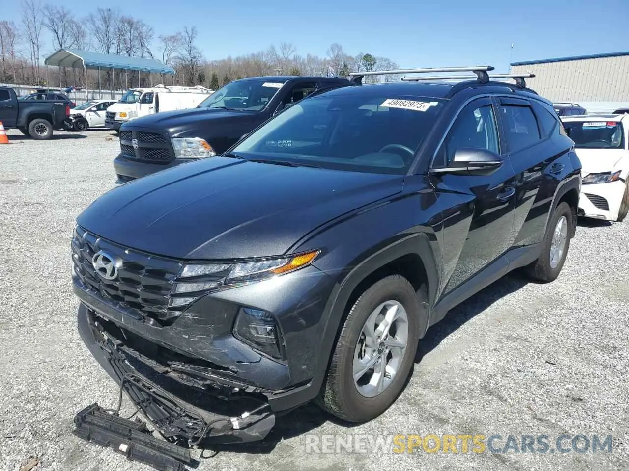 1 Фотография поврежденного автомобиля 5NMJBCAE3PH246822 HYUNDAI TUCSON 2023