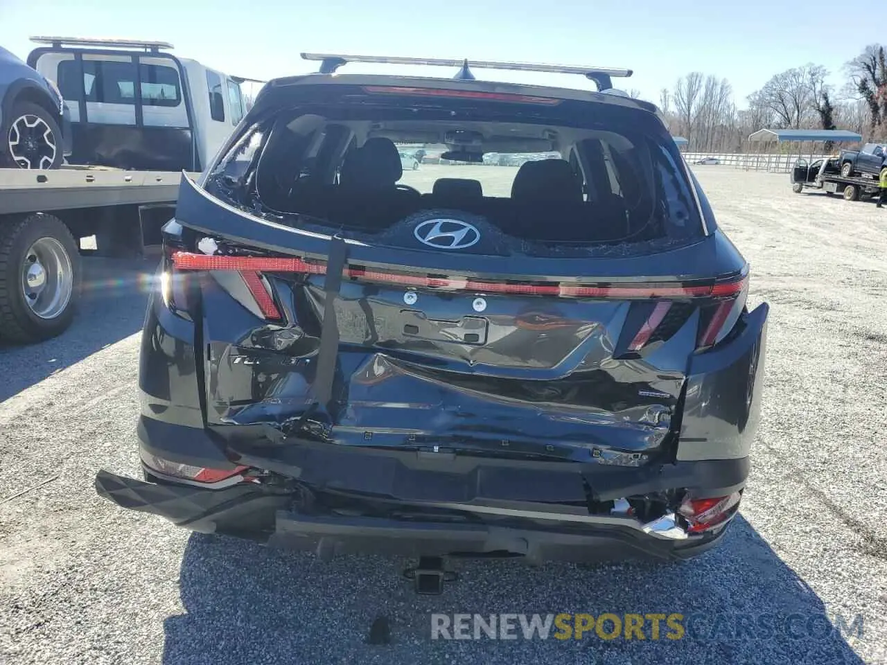 6 Фотография поврежденного автомобиля 5NMJBCAE3PH246822 HYUNDAI TUCSON 2023