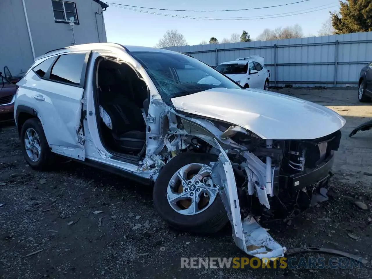 4 Фотография поврежденного автомобиля 5NMJBCAE4PH270756 HYUNDAI TUCSON 2023